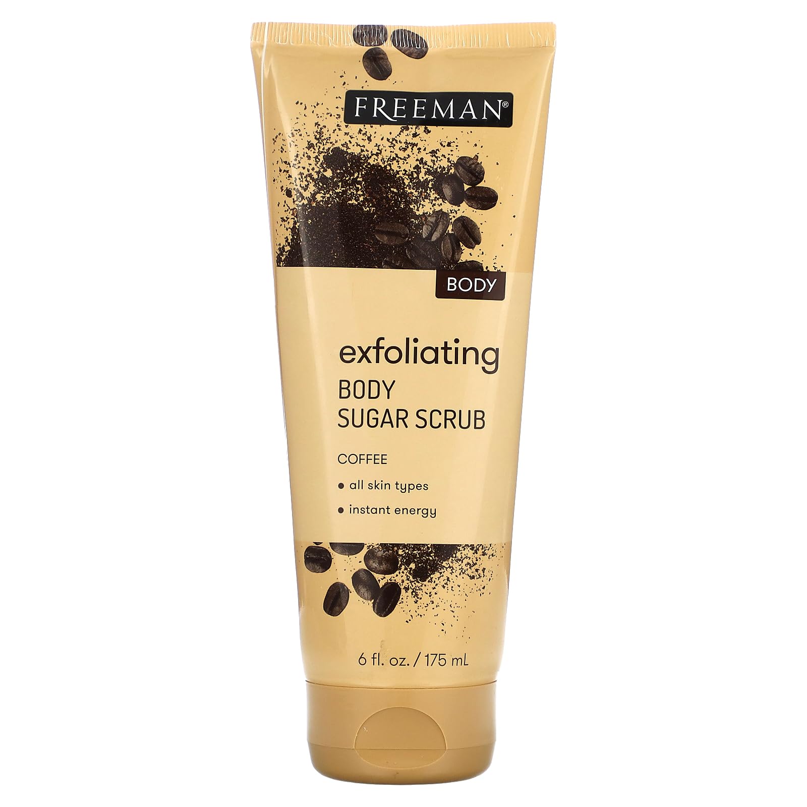 Exfoliating Body Sugar Scrub By Freeman For Unisex - 6 Oz Scrub