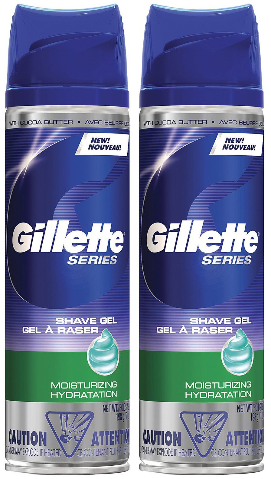 Gillete Text Gillette Series Ultra Moisturizing Shaving Gel - 7 Oz - 2 Pk ...