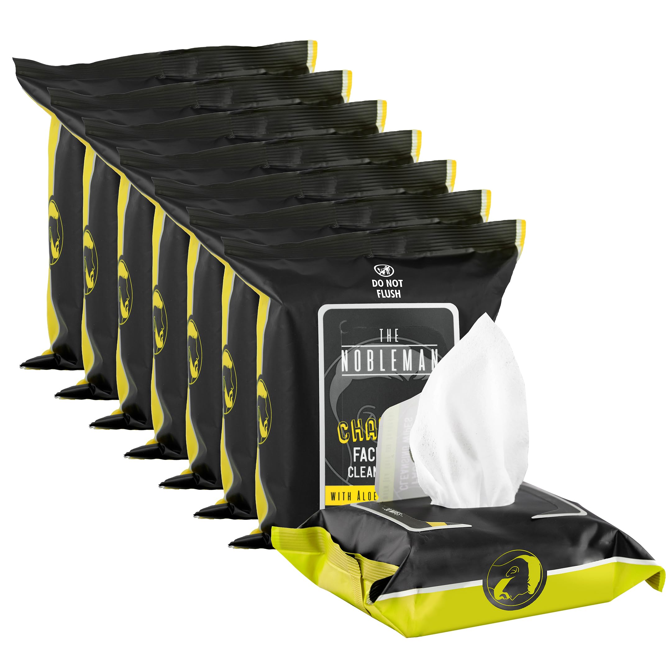 The Nobleman Cleansing Wipes Variety Pack (8 Packs, Chamomile)