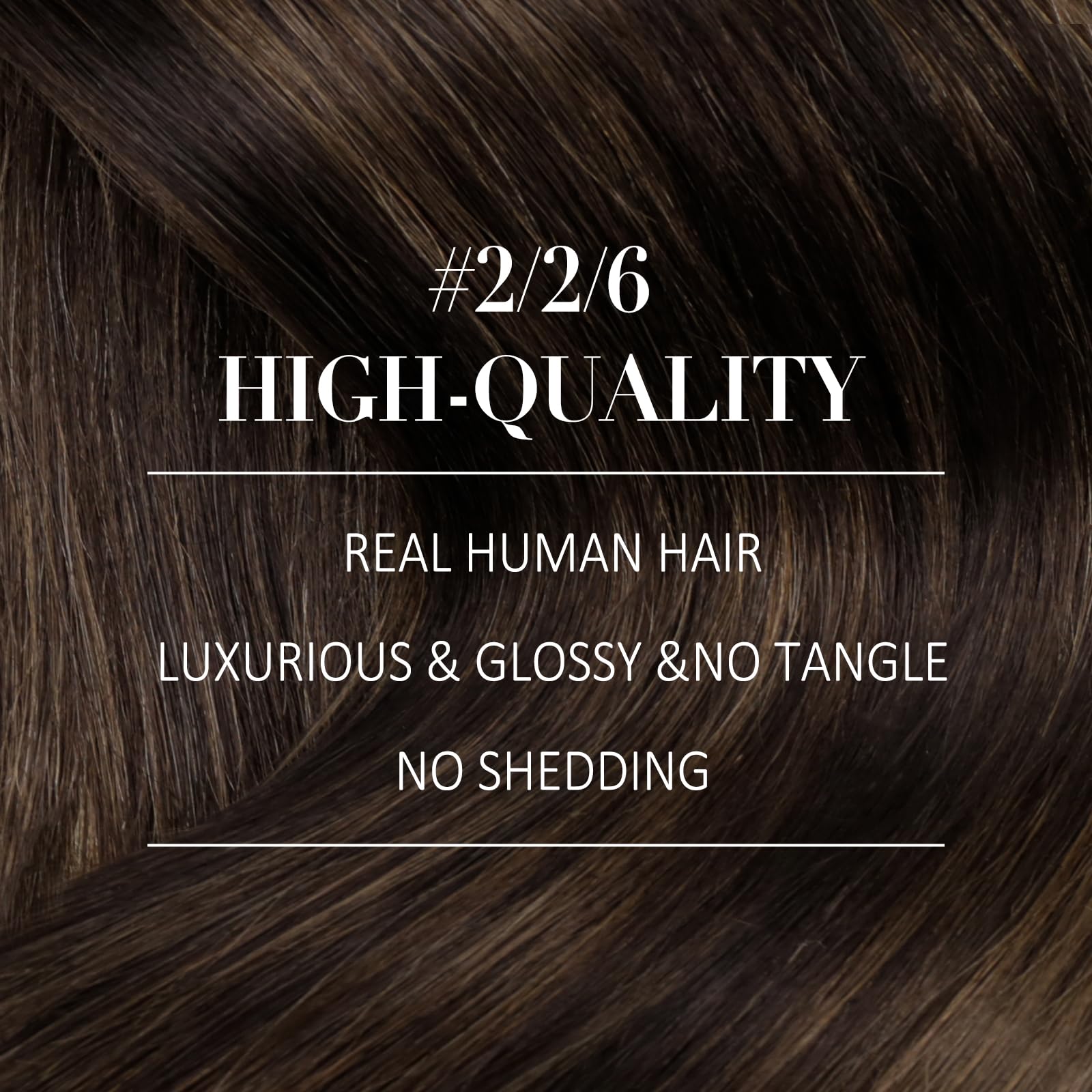 Youngsee Clip In Human Hair Extensions Brown Balayage Clip In Extensions Dark Brown Mix Medium Brown Highlights Brown Balayage C