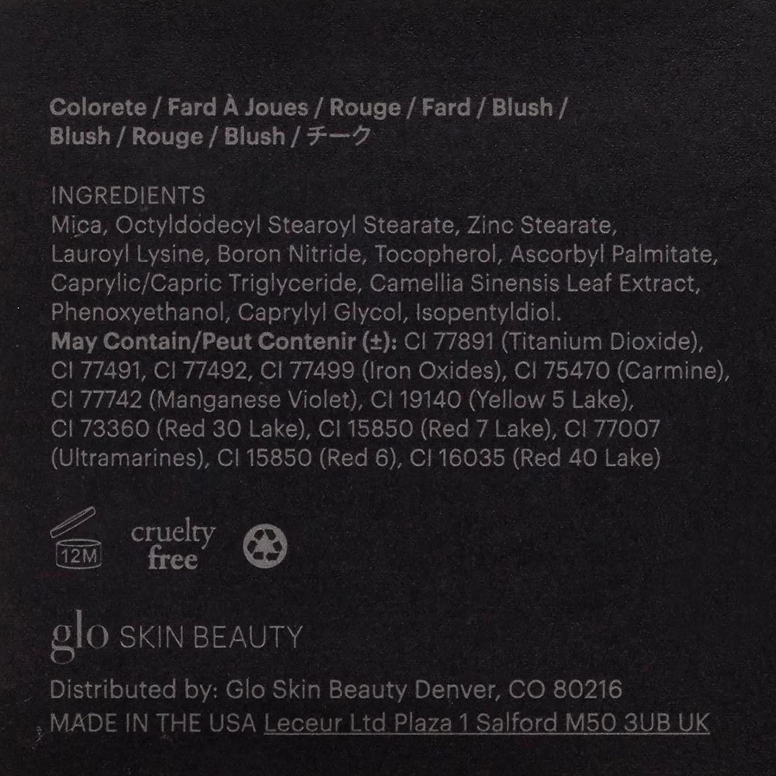 Glo Skin Beauty Blush (Spice Berry) - Pressed Powder Blush For Cheeks, High Pigment Mineral Face Makeup Creates A Natural, Healt