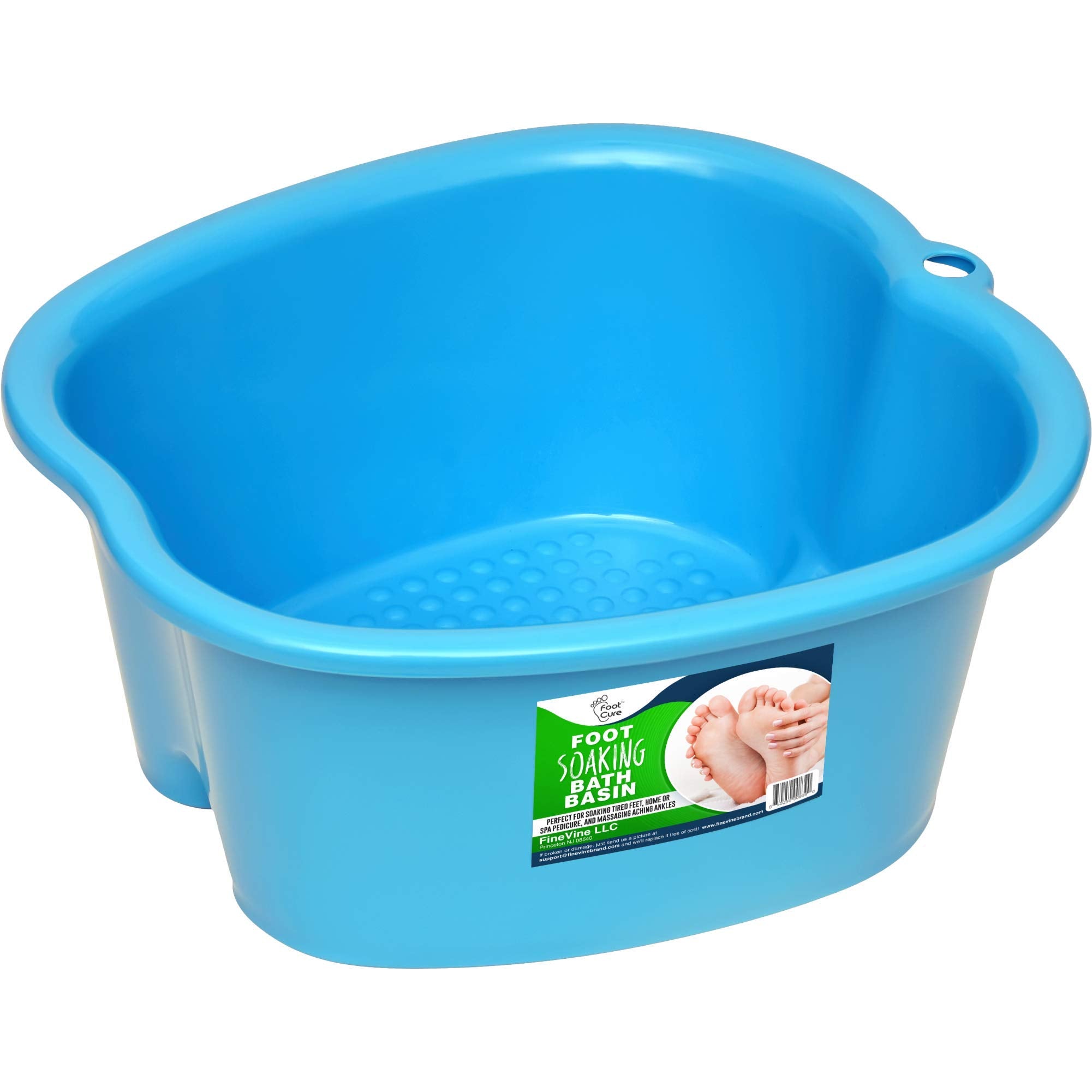 Foot Soaking Bath Basin - Large Size For Soaking Feet, Best Pedicure At Home Spa Treatment - Callus, Fungus And Dead Skin Remove