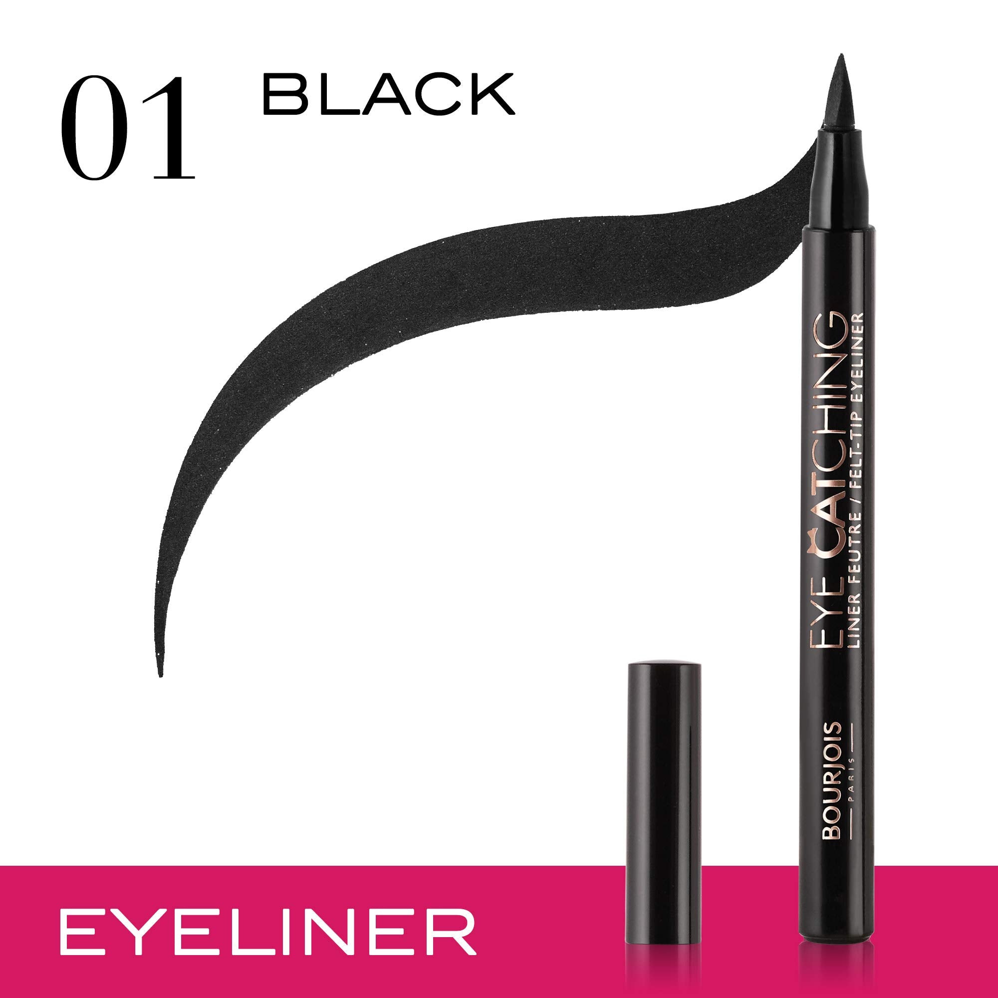 Bourjois Eye Catching Eyeliner 01 Black
