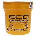 Eco Style Ecoco Gel - Olive Oil And Shea Butter Black Castor Oil And Flaxseed - Superior Hold And Healthy Shine - Helps Moisturi