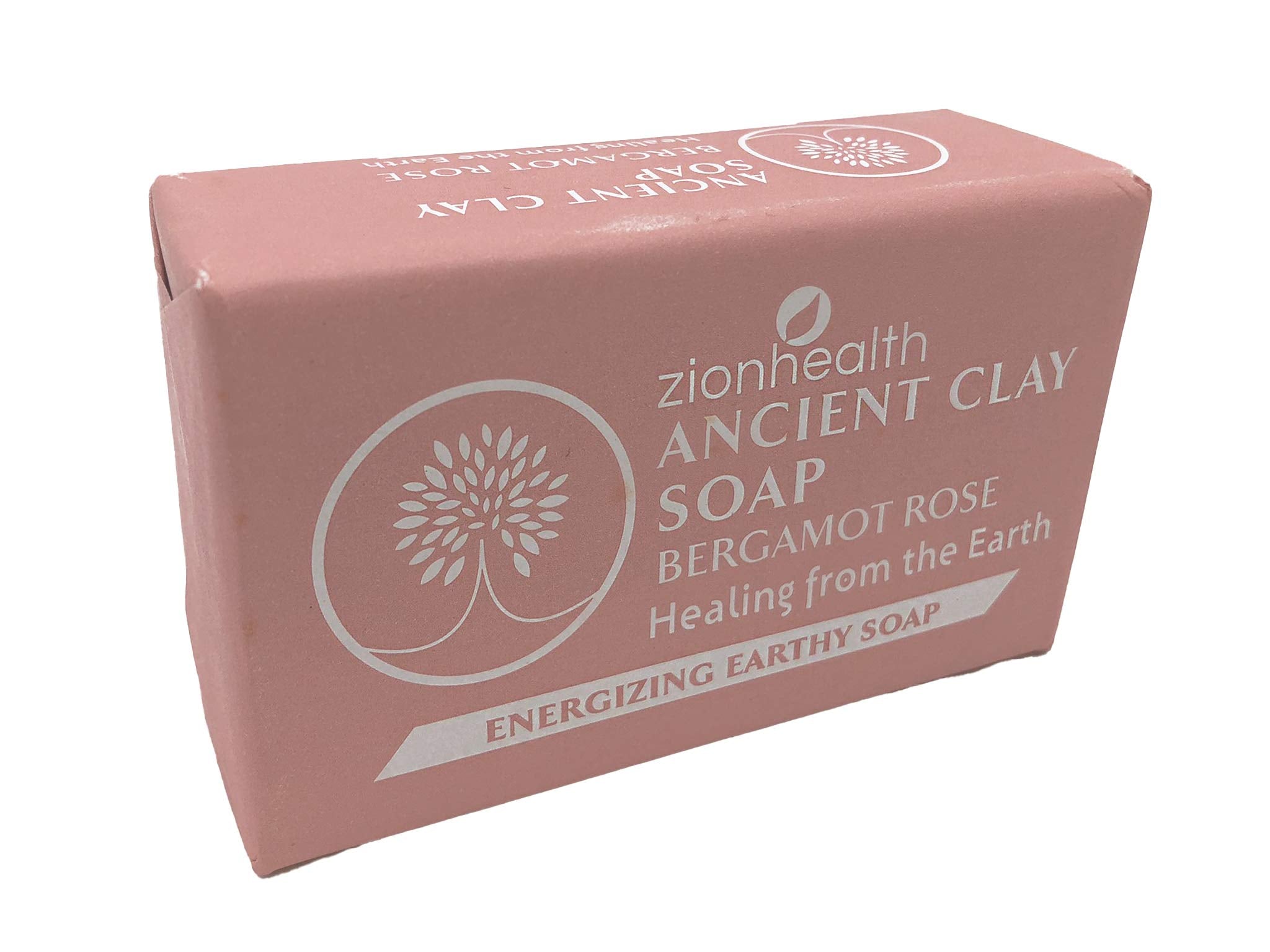 Clay Soap Good Bergamot Rose Zion Health 6 oz Bar Soap