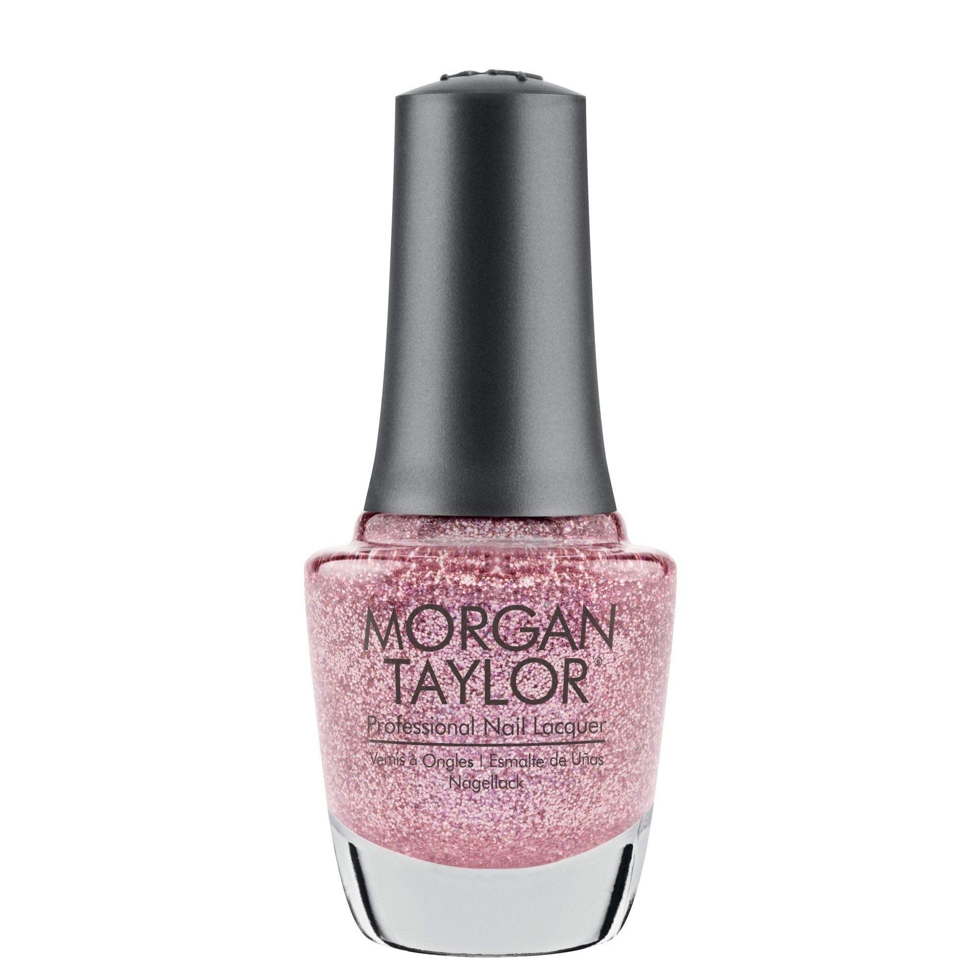 Morgan Taylor Nail Lacquer (Sweetest Thing) Sparkle Professional Lacquer, Vibrant, Chip-Resistant, Fast-Drying, Long-Lasting, Hi
