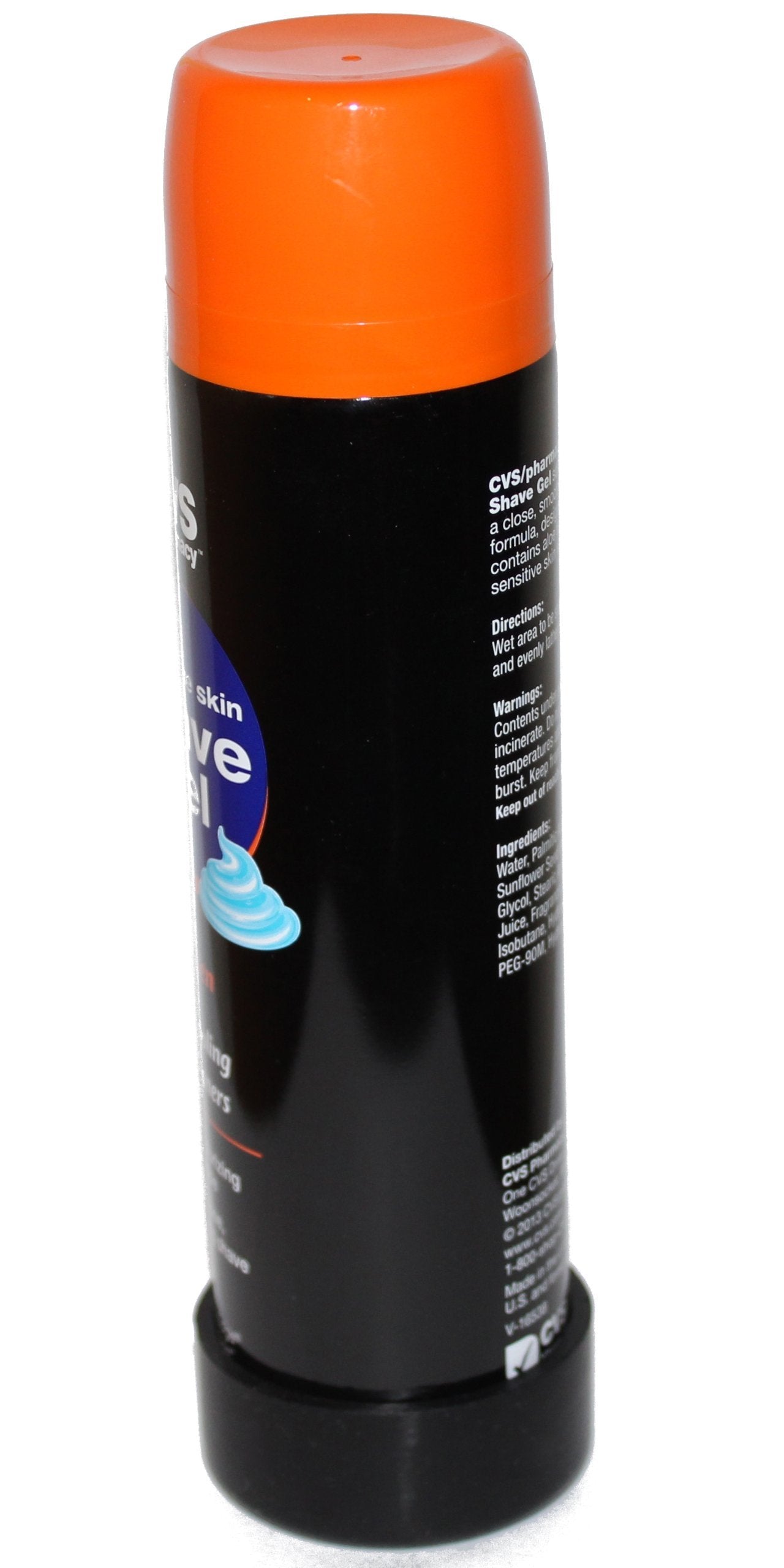 Rust-O-Less | Stops Shaving Cream Can Rust | Black | Regular-Gel Sized