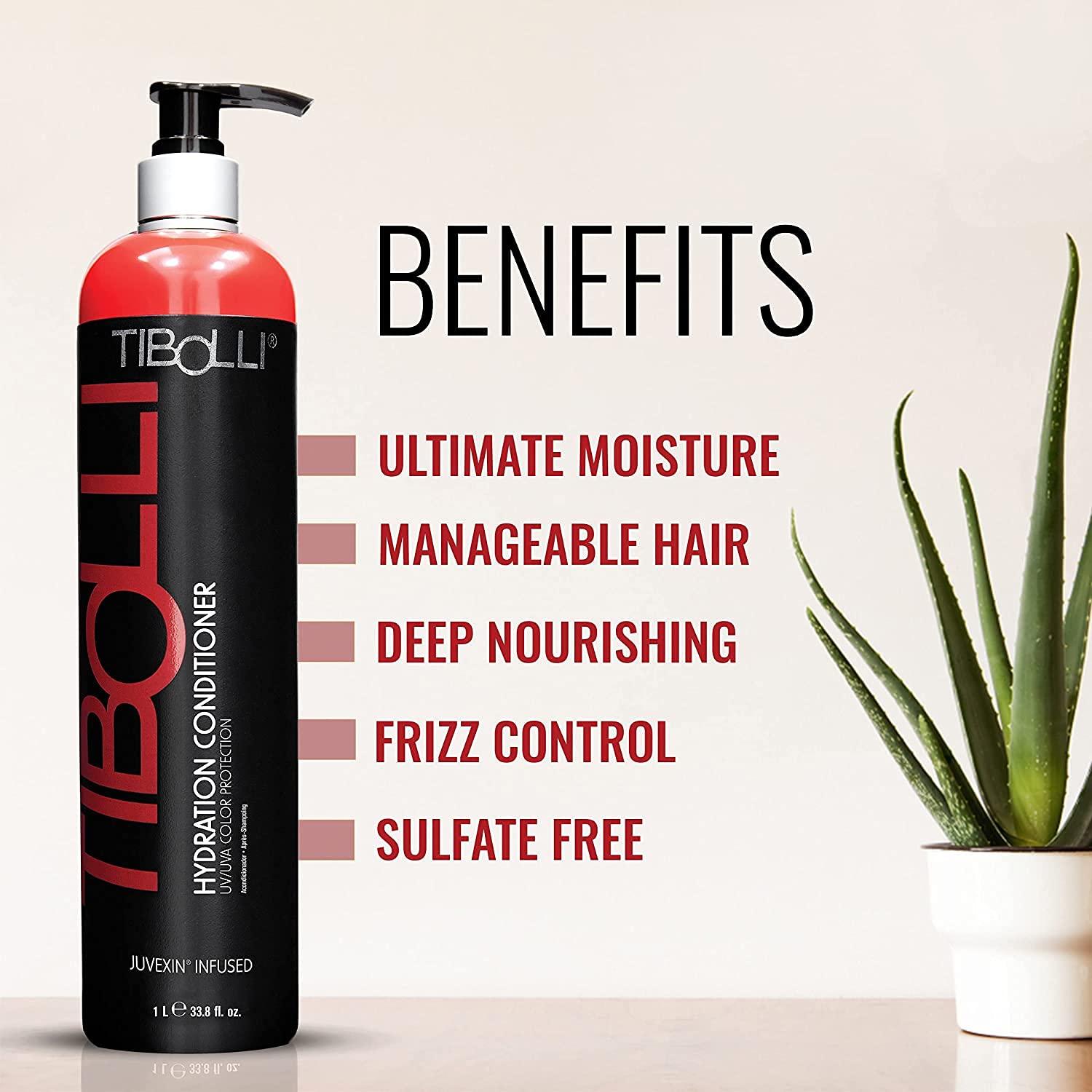 TIBOLLI Hydrating Hair conditioner (338 Fl Oz1000ml) Argan Oil, Moisturize Repairing conditioner Dye Smoothing Treatment For Dam