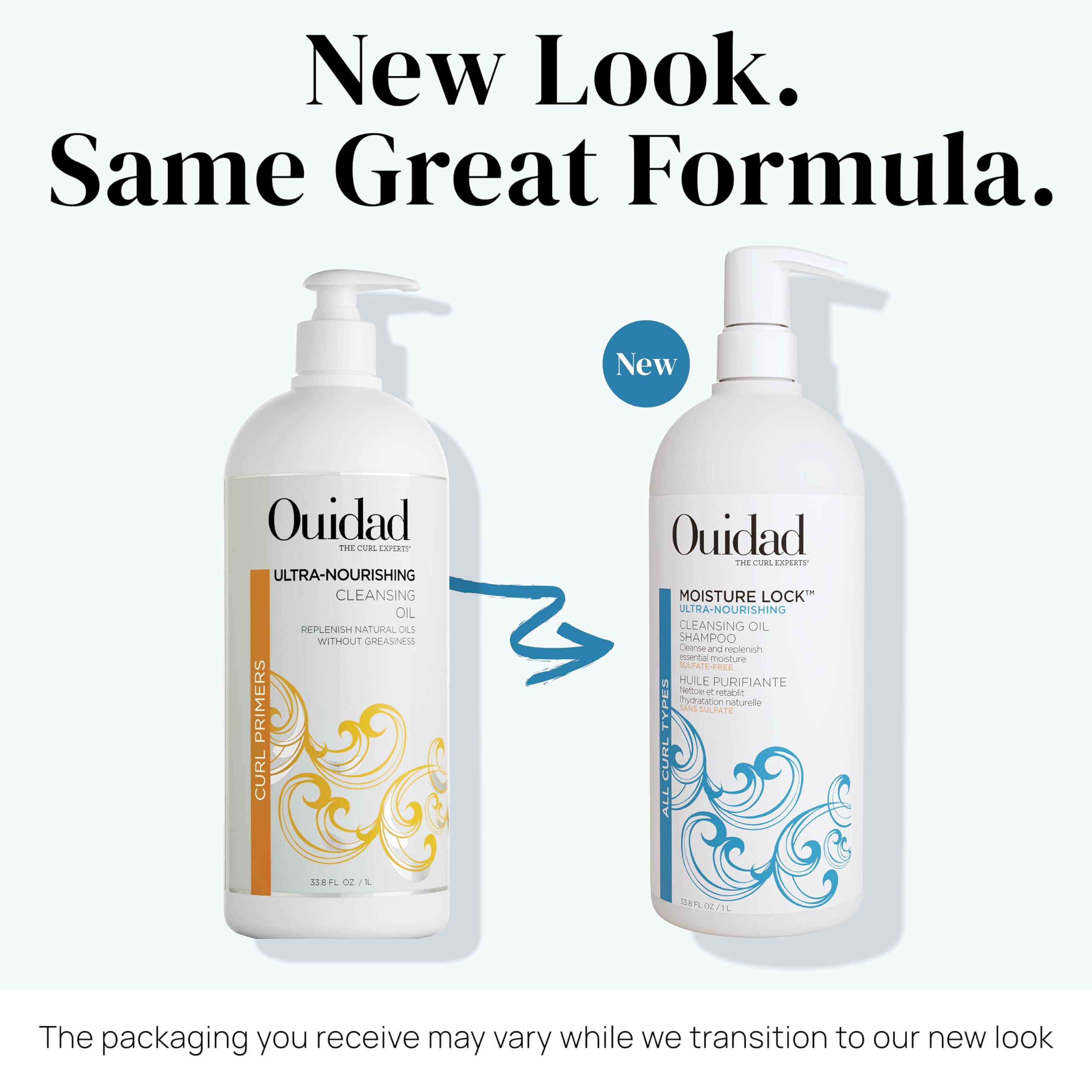 Ouidad Ultra-Nourishing Cleansing Oil Shampoo, 33.8 Fl Oz