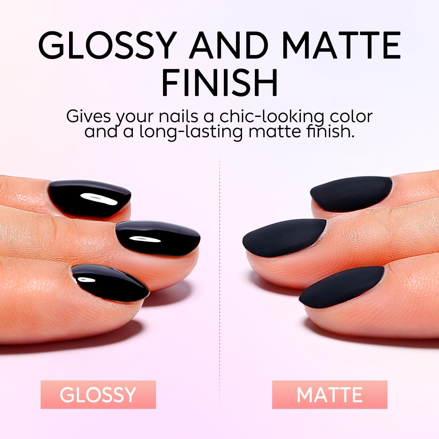 Nicedeco Gel No Wipe Matte Top Coat 15Ml Soak Off Matte Finish Long Lasting Diy Home Nail Salon