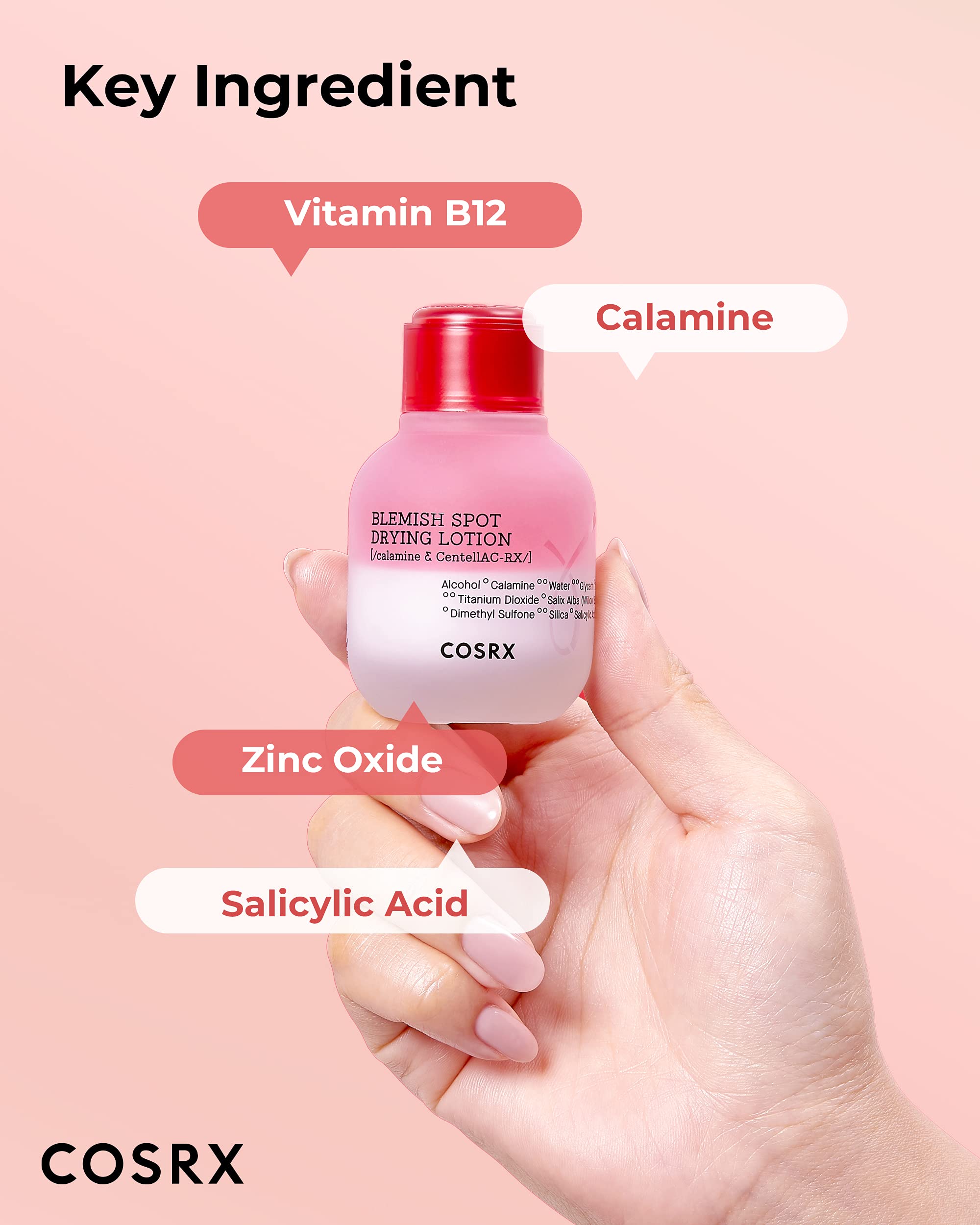 Cosrx Acne Blemish Spot Drying Lotion 1.01 Fl. Oz / 30Ml Dry And Reduce Blemish Spot, Pimple, Whitehead, Spot Treatment, Korean