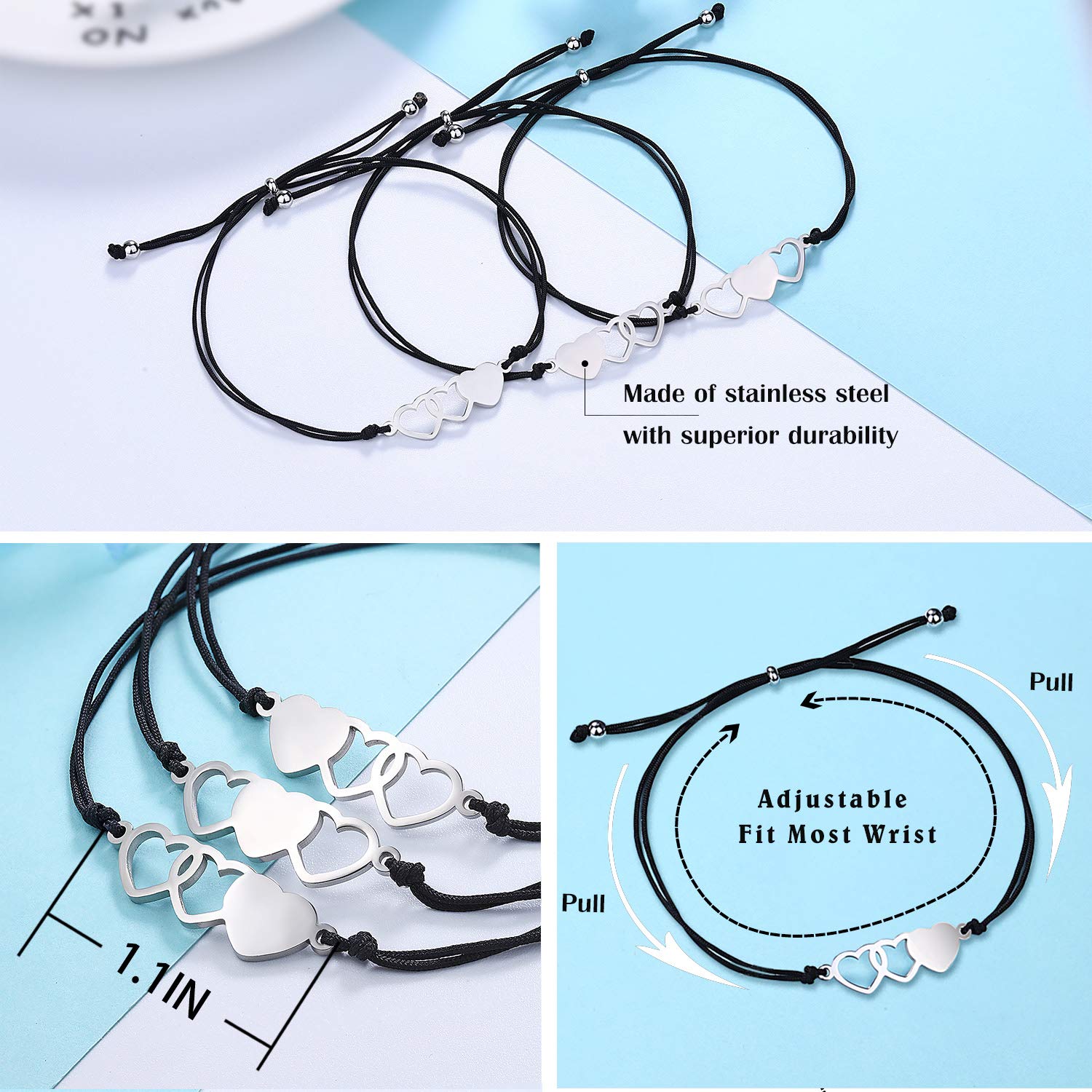 UNGENT THEM Cousin Gifts for Women Birthday Mothers Day Valentines Christmas Cousin Bracelet