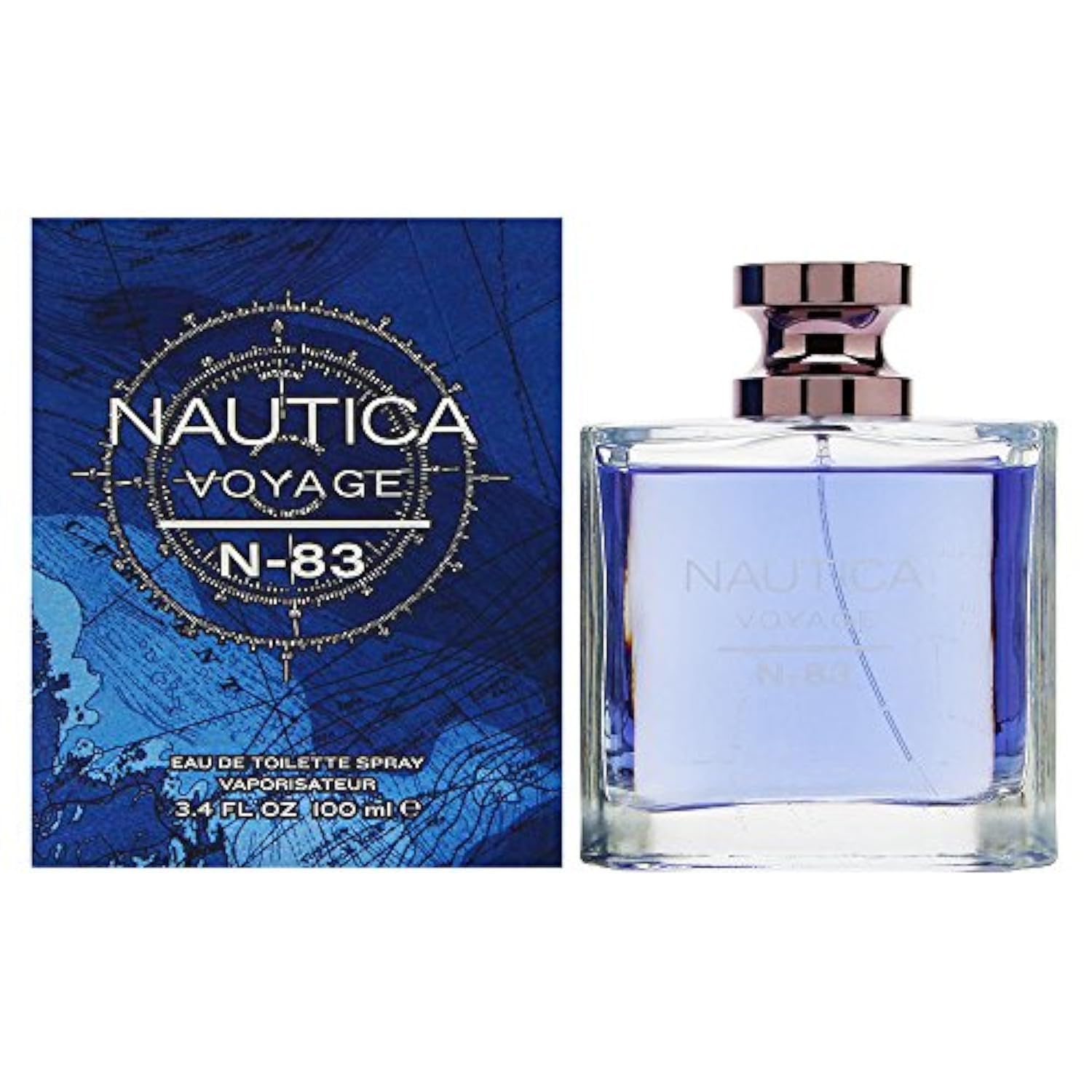 Nautica Voyage N-83 Eau De Toilette Spray, 3334 Fl Oz