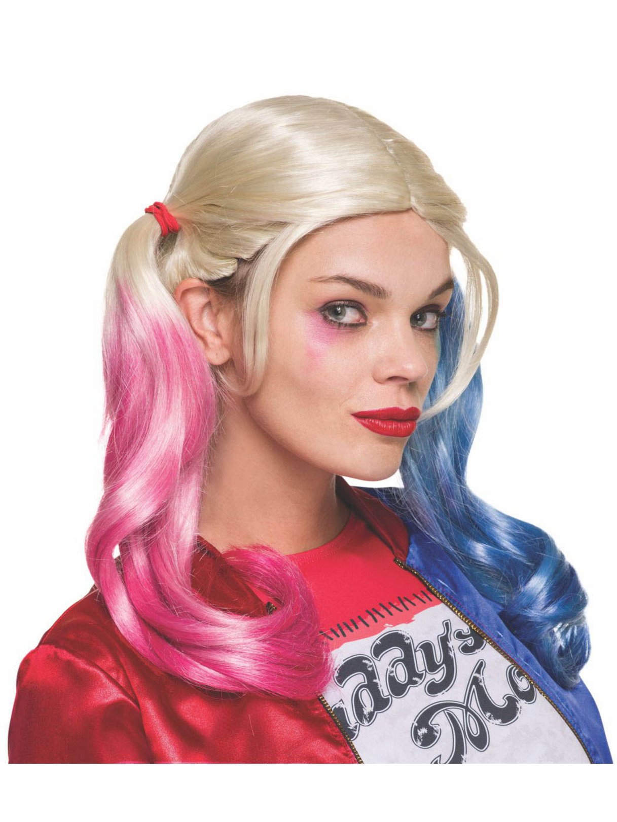 Rubie's Costume Co. synthetic fibers Women's Suicide Squad Harley Quinn Value Wig, As Shown, One Size