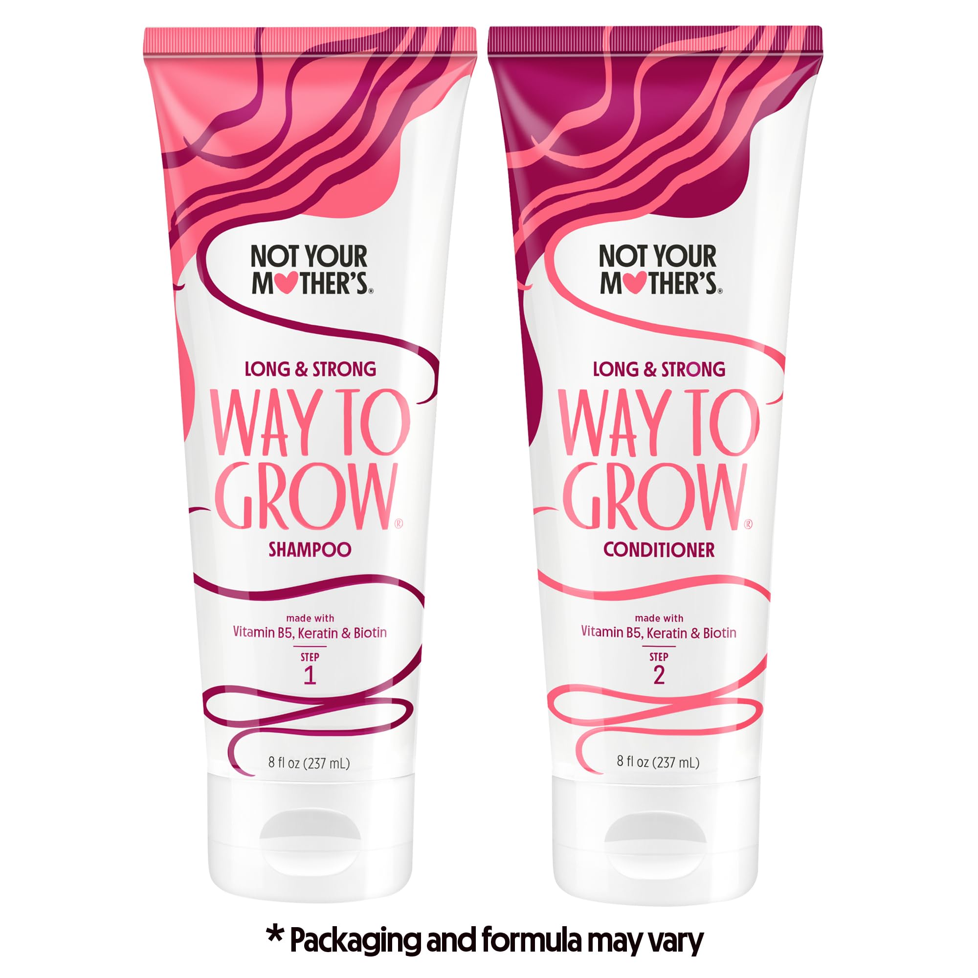 Not Your Mother's Way to Grow Shampoo and Conditioner (2-Pack) - 8 fl oz - Ideal for All Hair Types - Helps Cleanse, Moisturize,