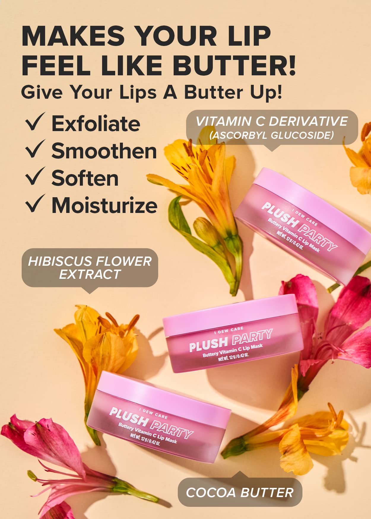 I Dew Care Skincare Set - Vitamin To Glow Pack | Mother'S Day, Gift, Spa Day, Gift Set, Serum, Cream, Lip Mask, Illuminating Vit