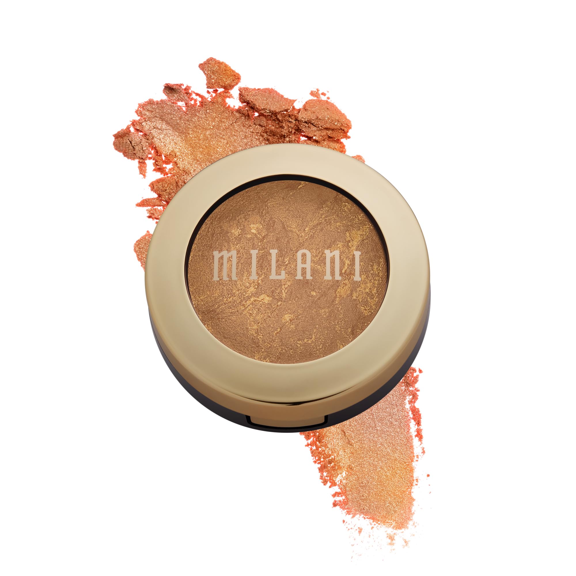 Milani Baked Bronzer - Soleil, Cruelty-Free Shimmer Bronzing Powder To Use For Contour Makeup, Highlighters Makeup, Bronzer Make