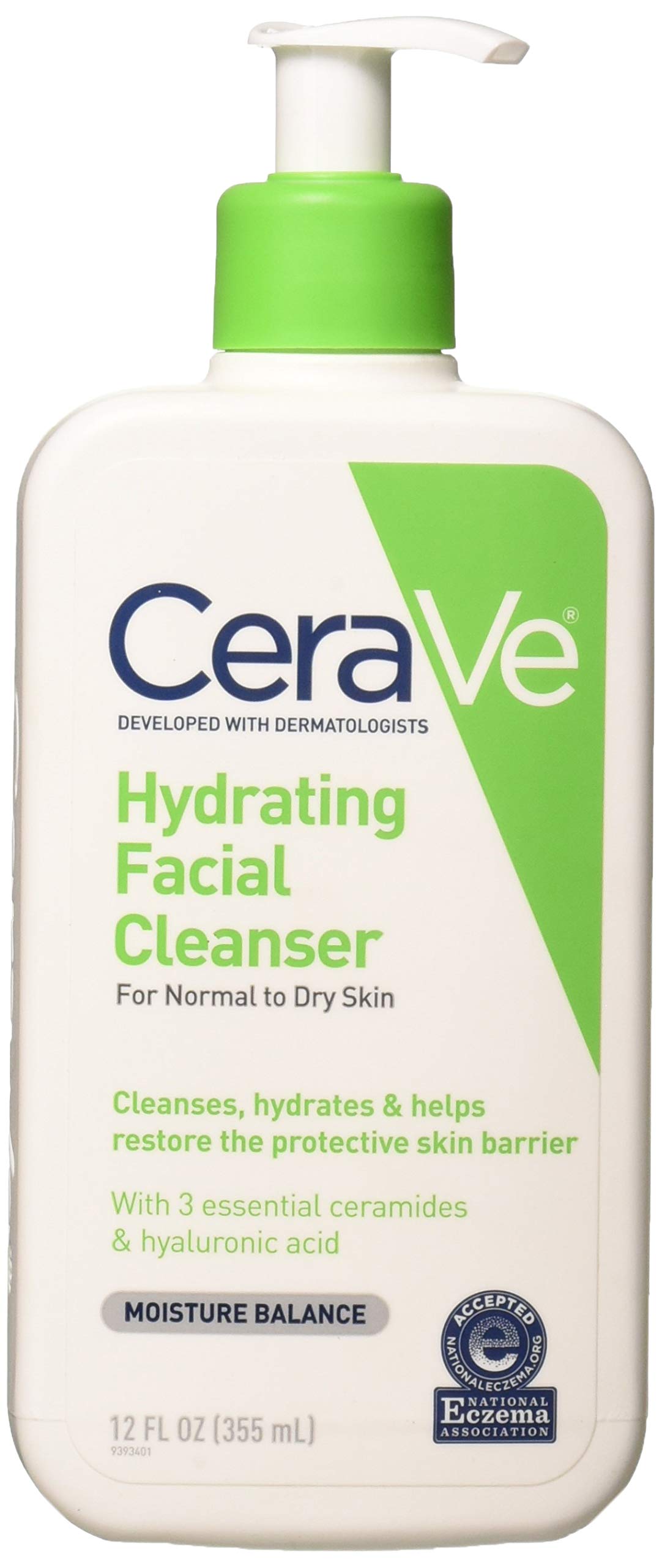 CeraVe Hydrating Facial Cleanser 12 fl oz