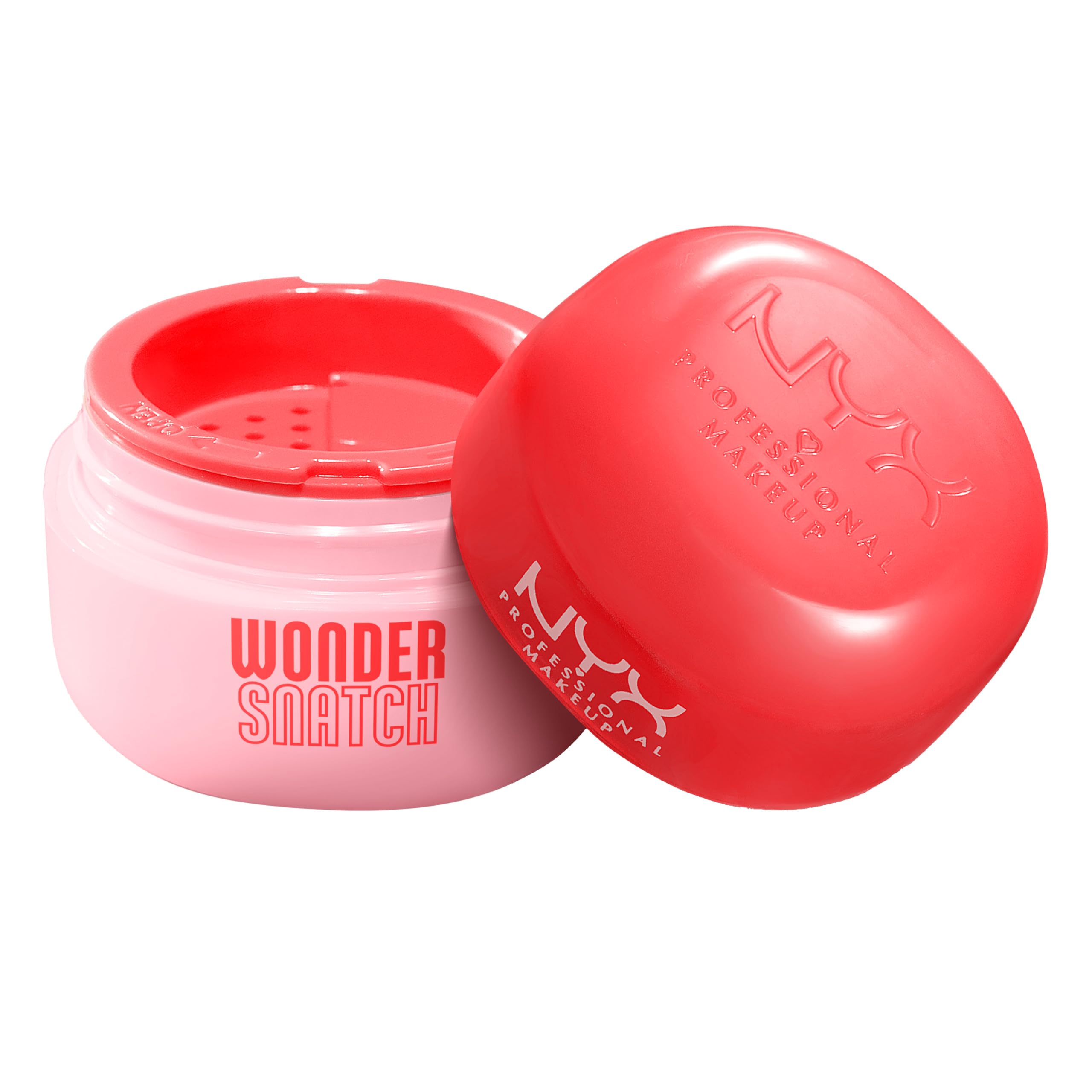 NYX PROFESSIONAL MAKEUP Wonder Snatch Setting Powder, Lifting Loose Powder With Up To 16HR Wear - Cheeky Cherry (Brightening Pin