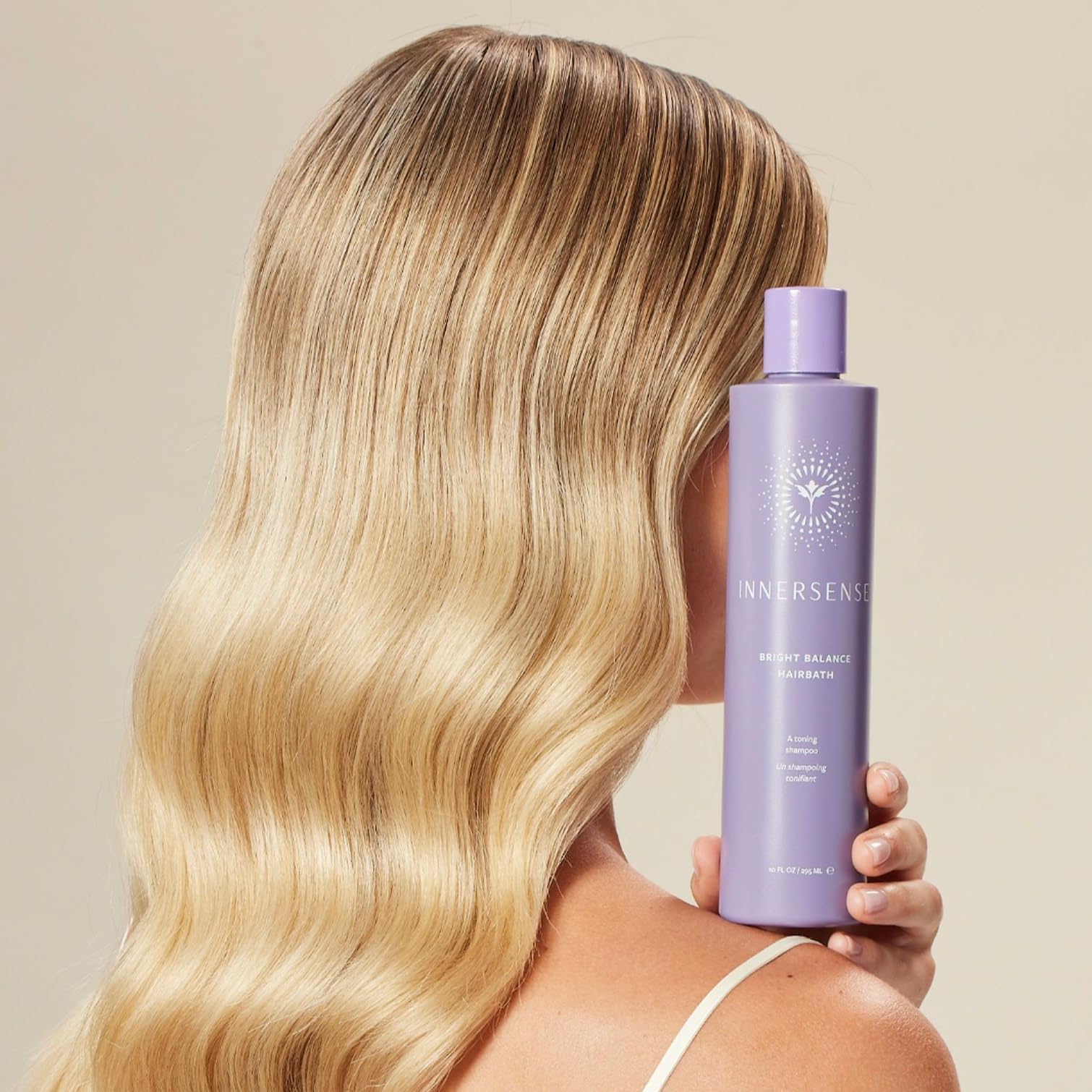 Innersense Organic Beauty - Natural Bright Balance Purple Toning Hairbath | Non-Toxic, Cruelty-Free Haircare (10 Fl Oz | 295 Ml)