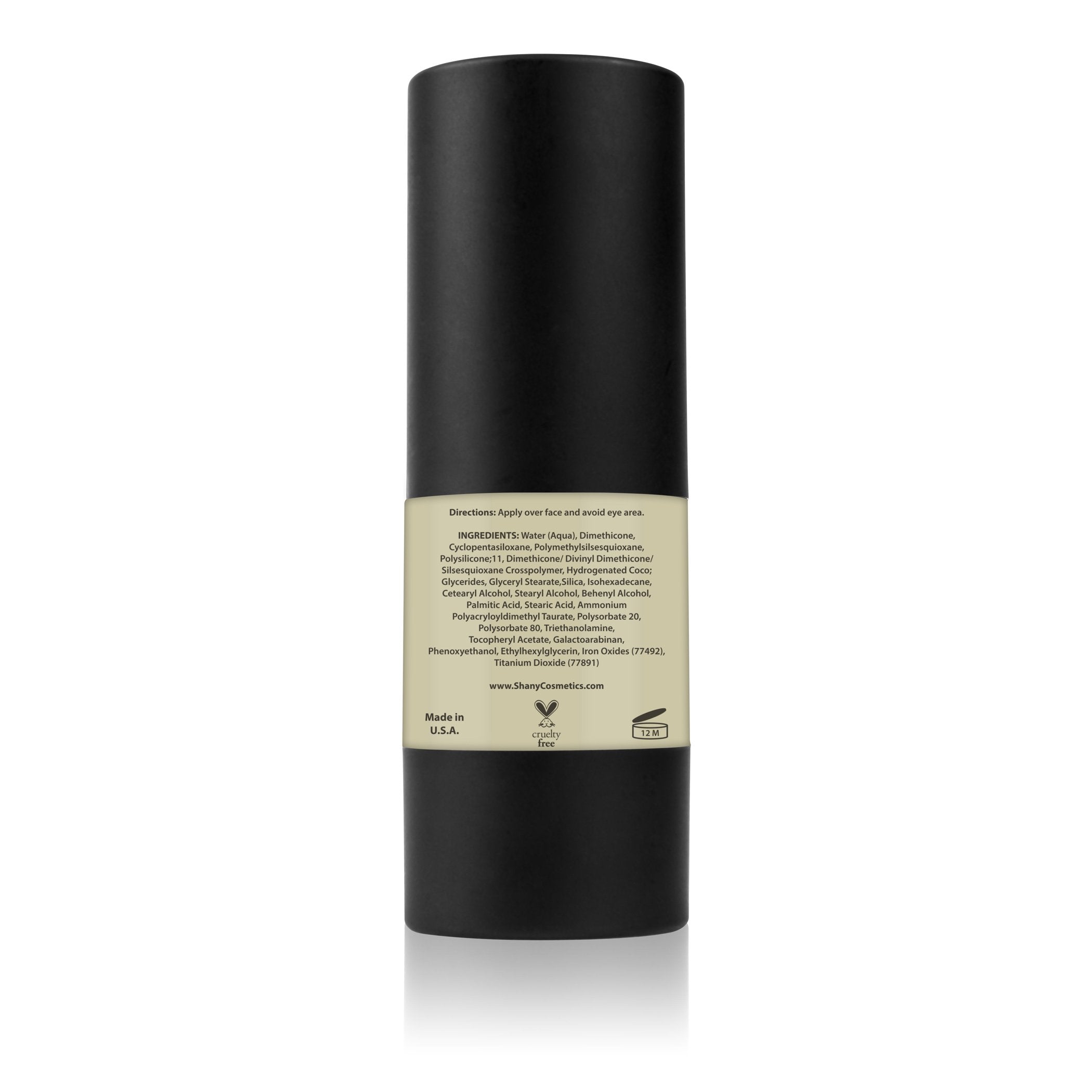 Shany Paraben Free/Talc Free Oil Control Mattifier - 0.5 Oz. Airless Pump