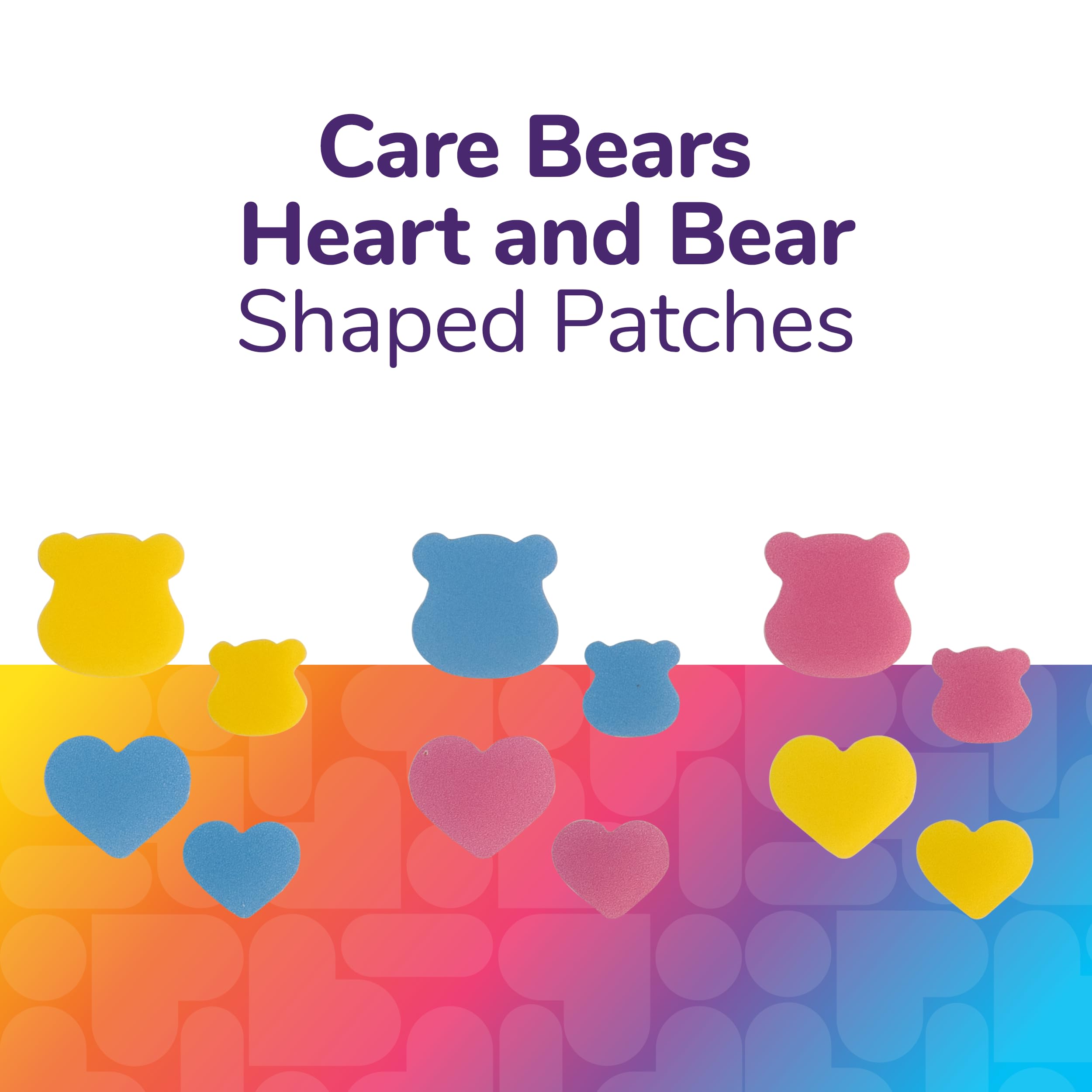 Bioswiss Pimple Patches, Care Bears Heart And Bear Shaped Acne Patch For Zits And Blemishes, Hydrocolloid Spot Stickers For Face