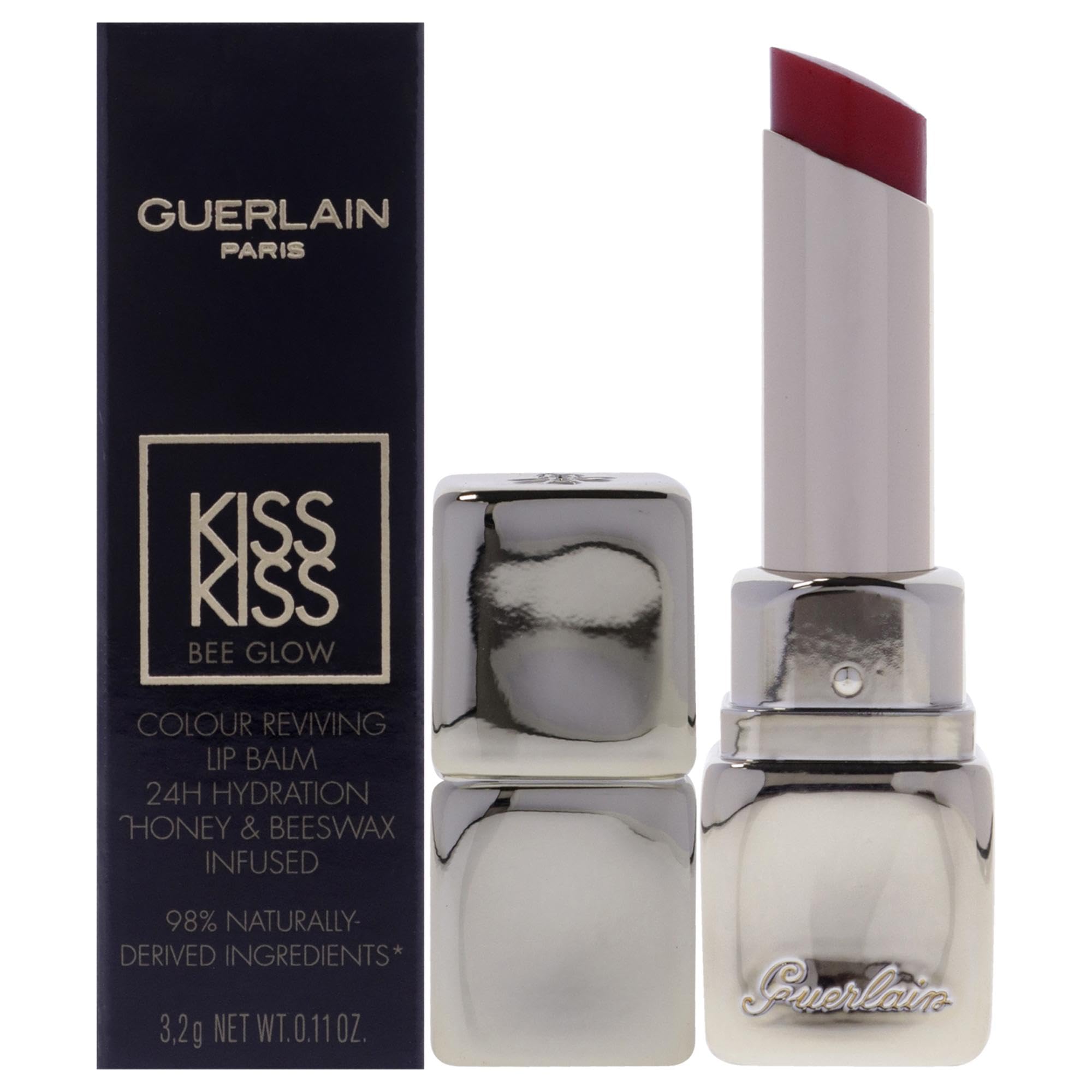 Guerlain By Guerlain Kisskiss Bee Glow Lip Balm - # 775 Poppy Glow --32G011Oz(D0102H5Frit)