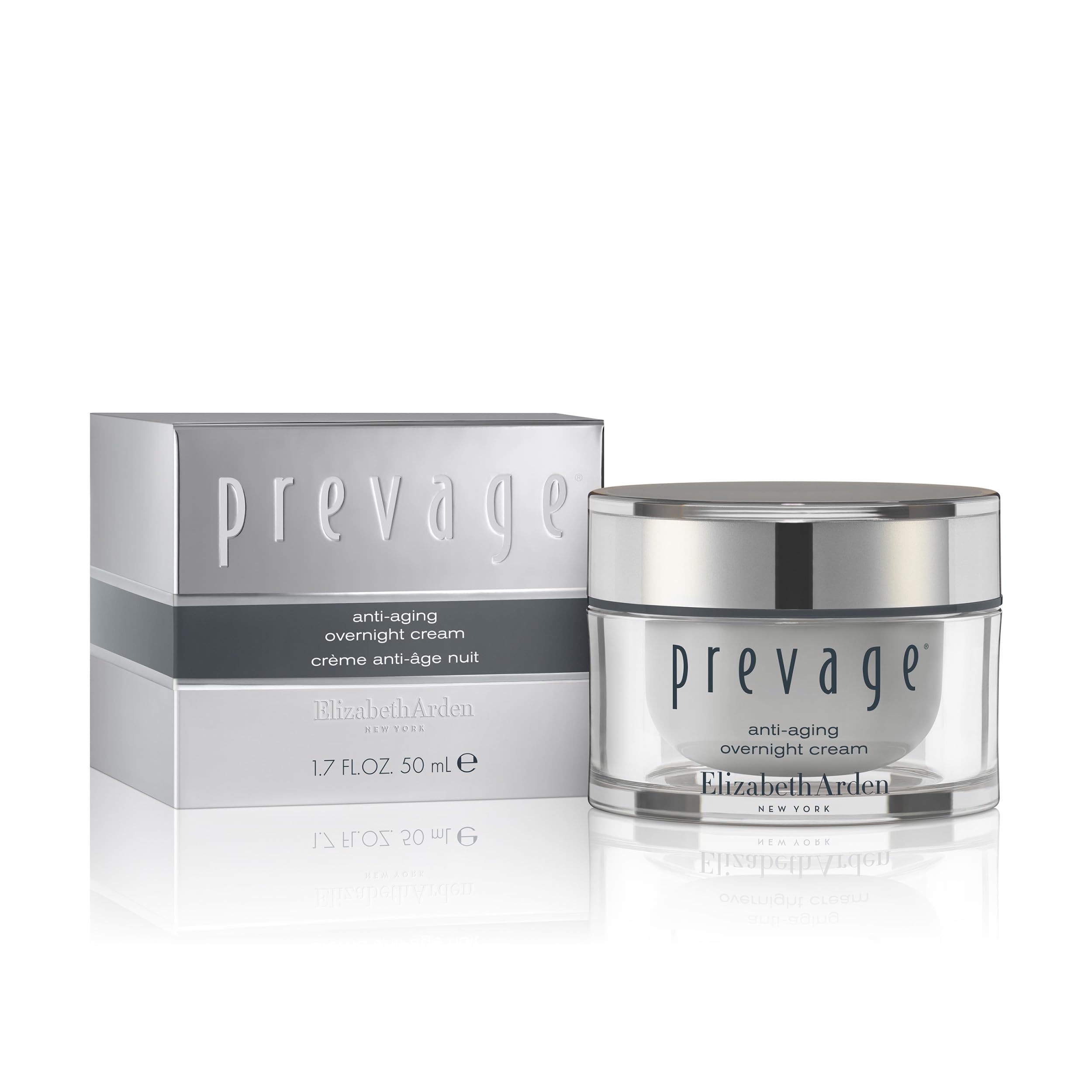 Elizabeth Arden PREVAGE Anti Aging Night Cream, Intensive Overnight Face Cream for Women, Helps Minimize Lines, Wrinkles, and Su