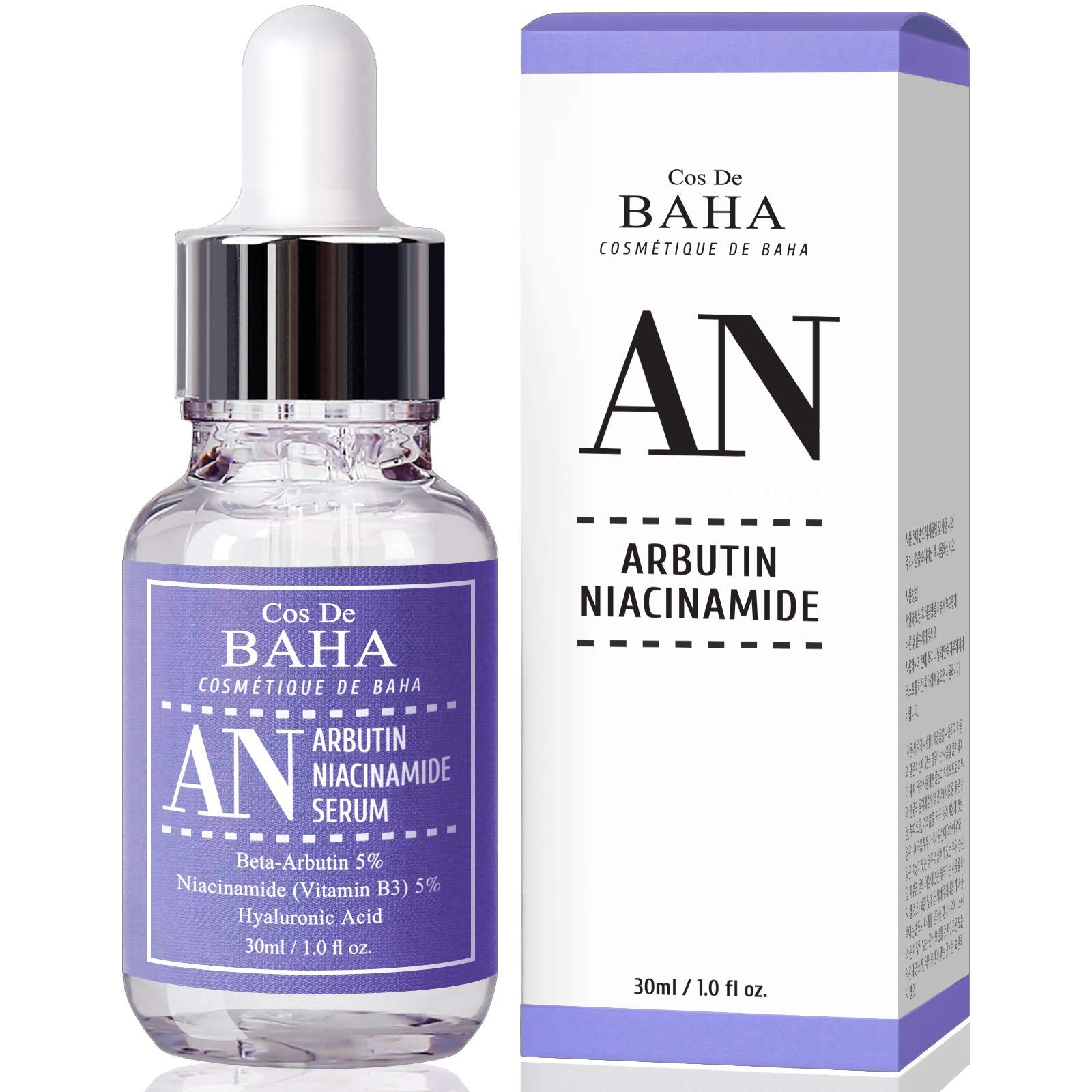 Arbutin 5% Serum for Face with Niacinamide 5% - Treating Pigmentations, Melasma, Dark Spot Corrector, Prevent Skin Discolouratio