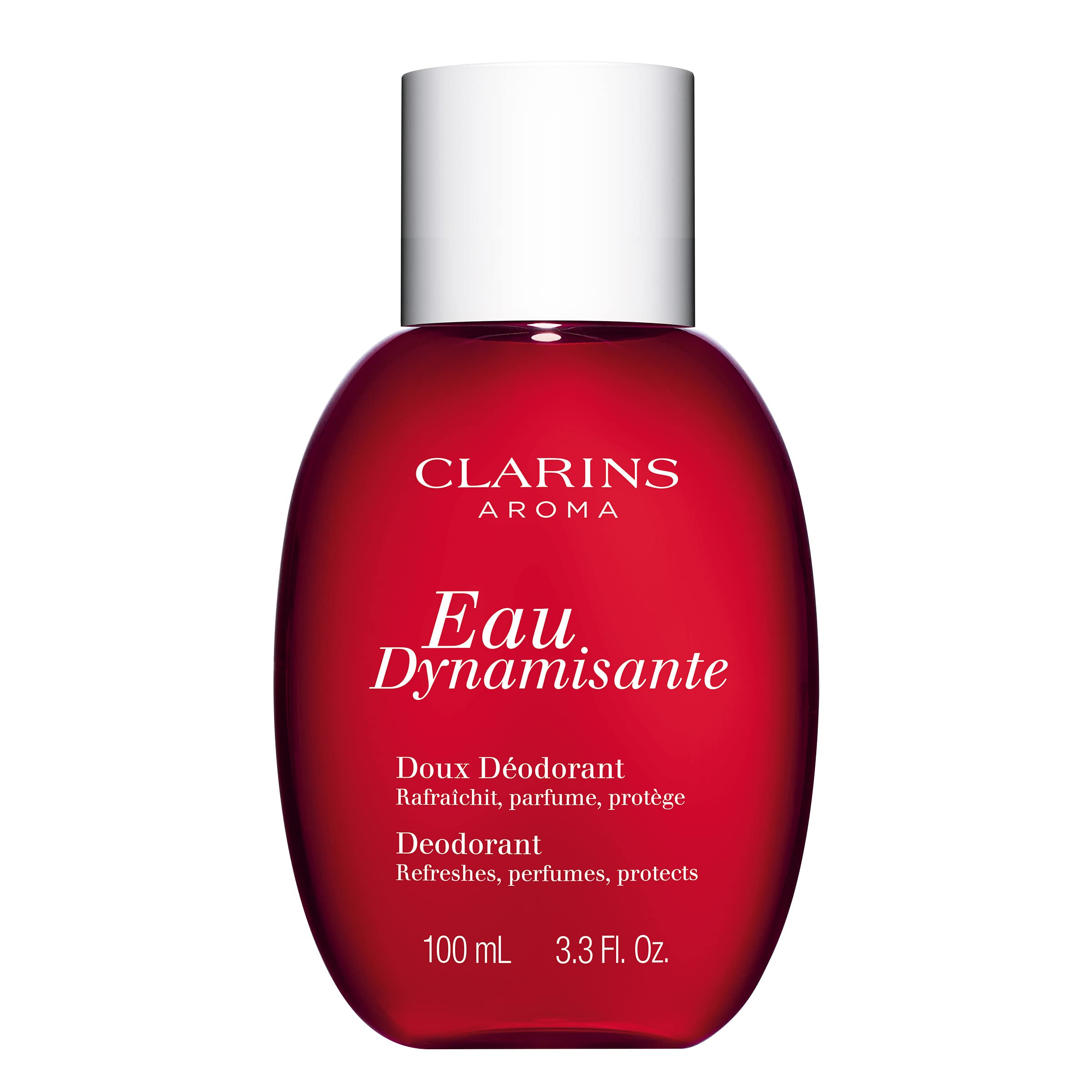 Clarins Eau Dynamisante Antiperspirant, Spray-On Deodorant | Helps Prevent and Neutralize Body Odor | Soothes Skin | Gentle, Non