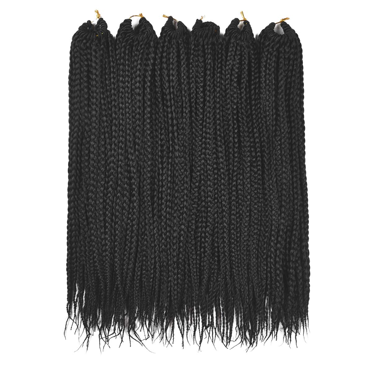 16 Inch Box Braid Crochet Hair,Crochet Box Braids,Crochet Braids Box Braids,Crochet Box Braids Pre Looped,1CM In Diameter 3X 100