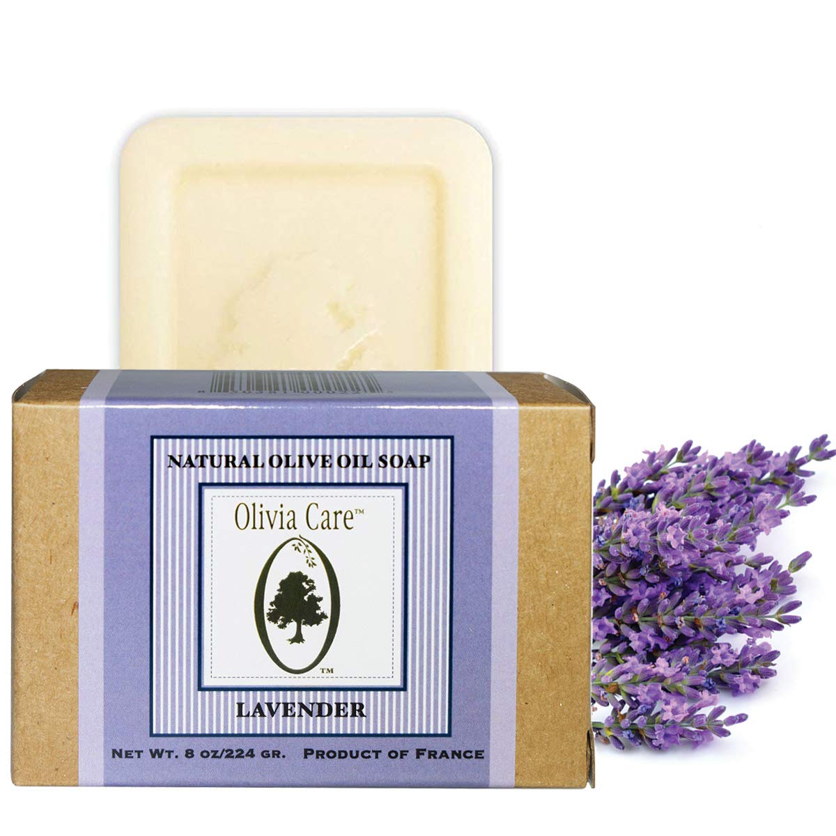 Olivia Care Premium Bath & Body Bar Soap | Organic & Natural | Olive Oil | Repairs, Hydrates, & Deep Cleans | Repair Dry Skin |