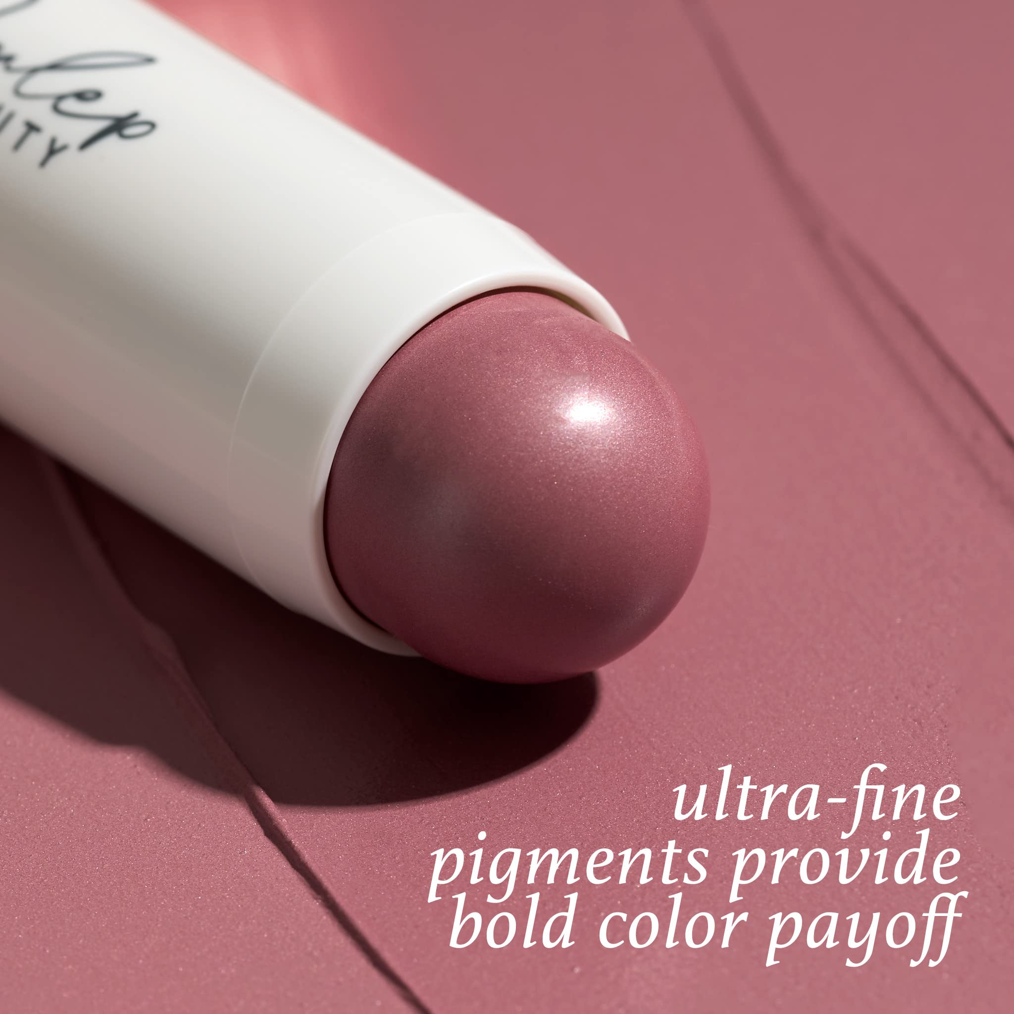 Julep Skip The Brush Cream To Powder Blush Stick - Muted Mauve - Blendable And Buildable Color - 2-In-1 Blush And Lip Makeup Sti