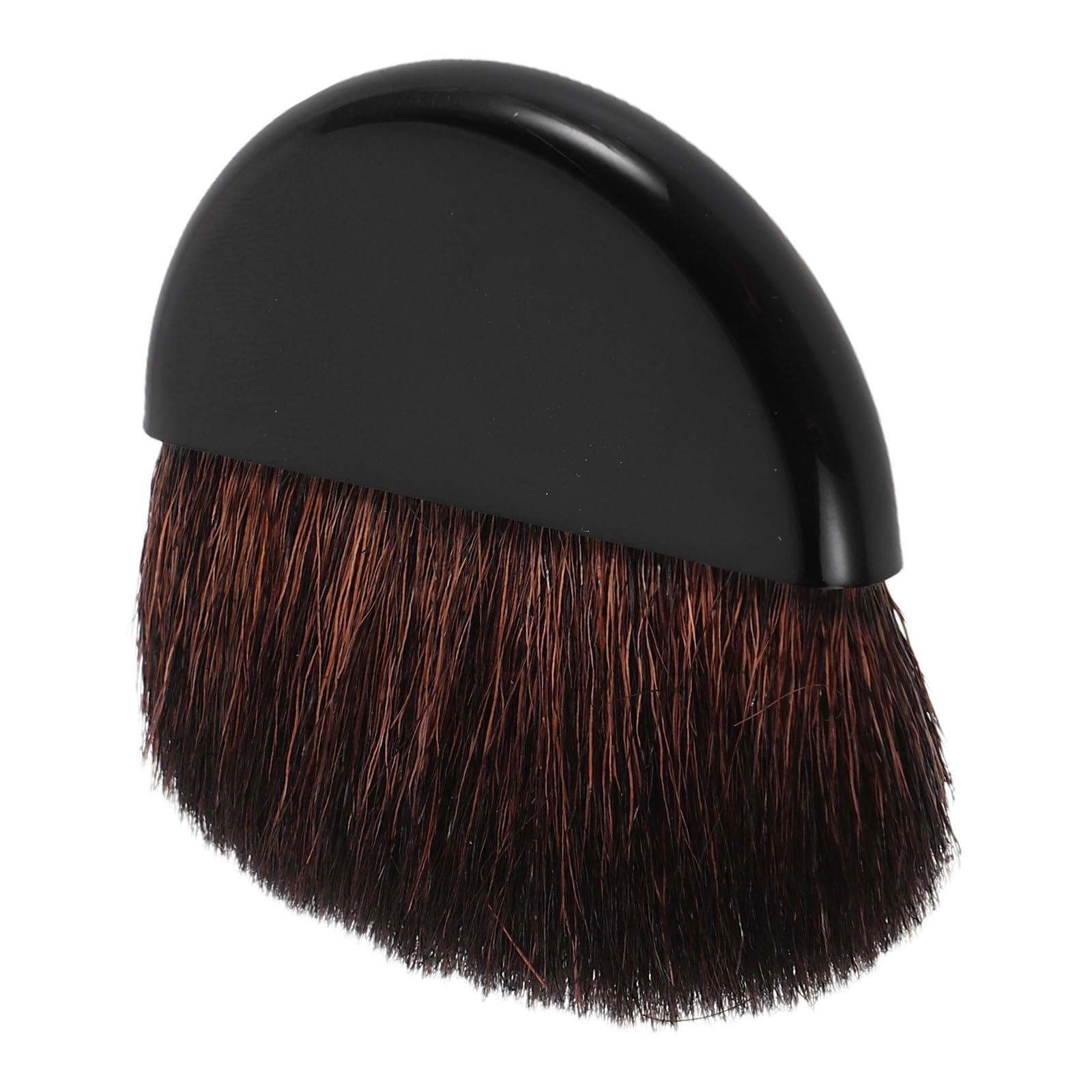NIYANGLE Blush Brush Small Flat Nylon Hair Powder Brush Soft Contour Tool for Women Travel Facial Cosmetics