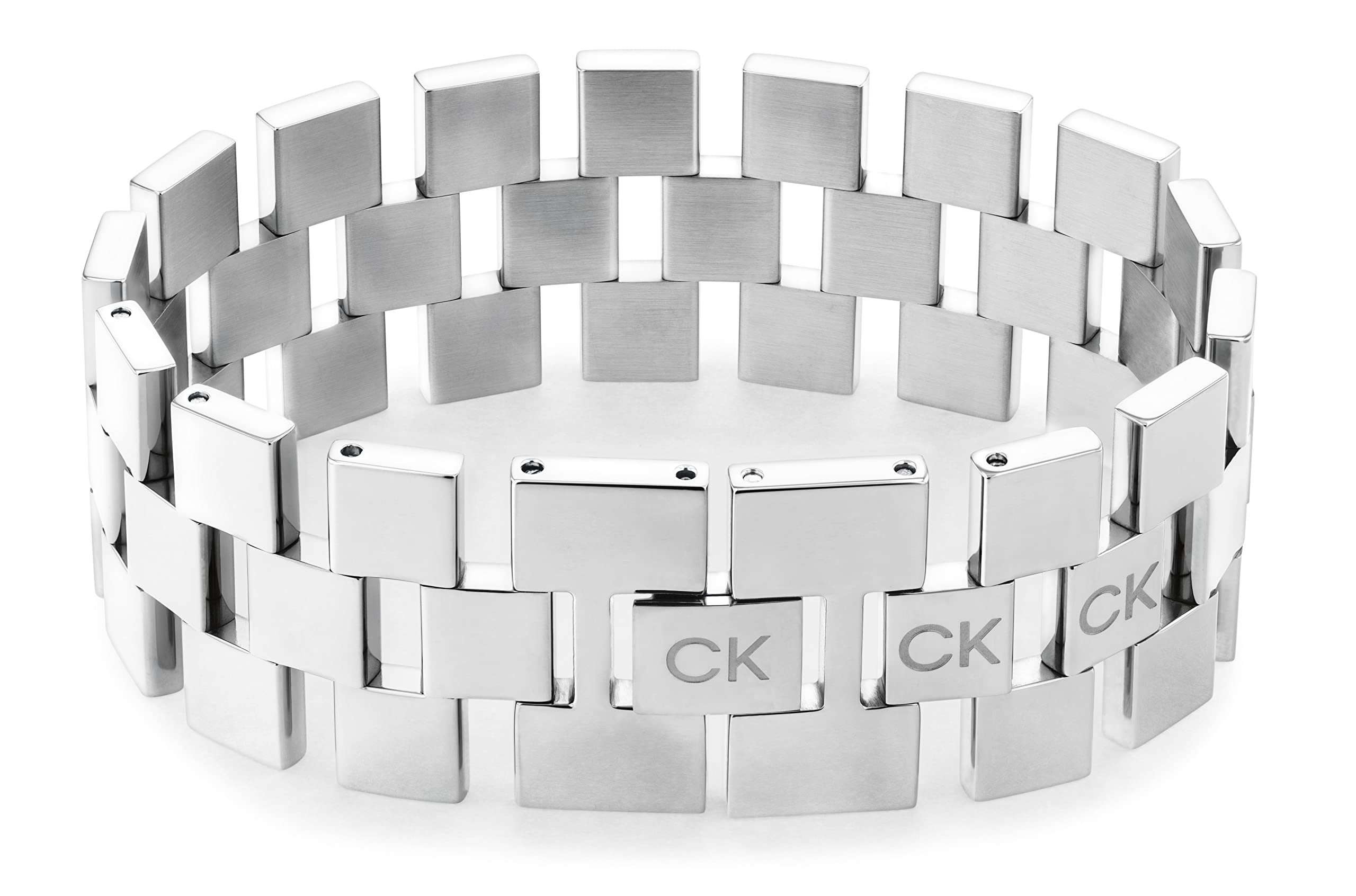 Calvin Klein Jewelry Women's Link Bracelet Color: Silver (Model: 35000243)