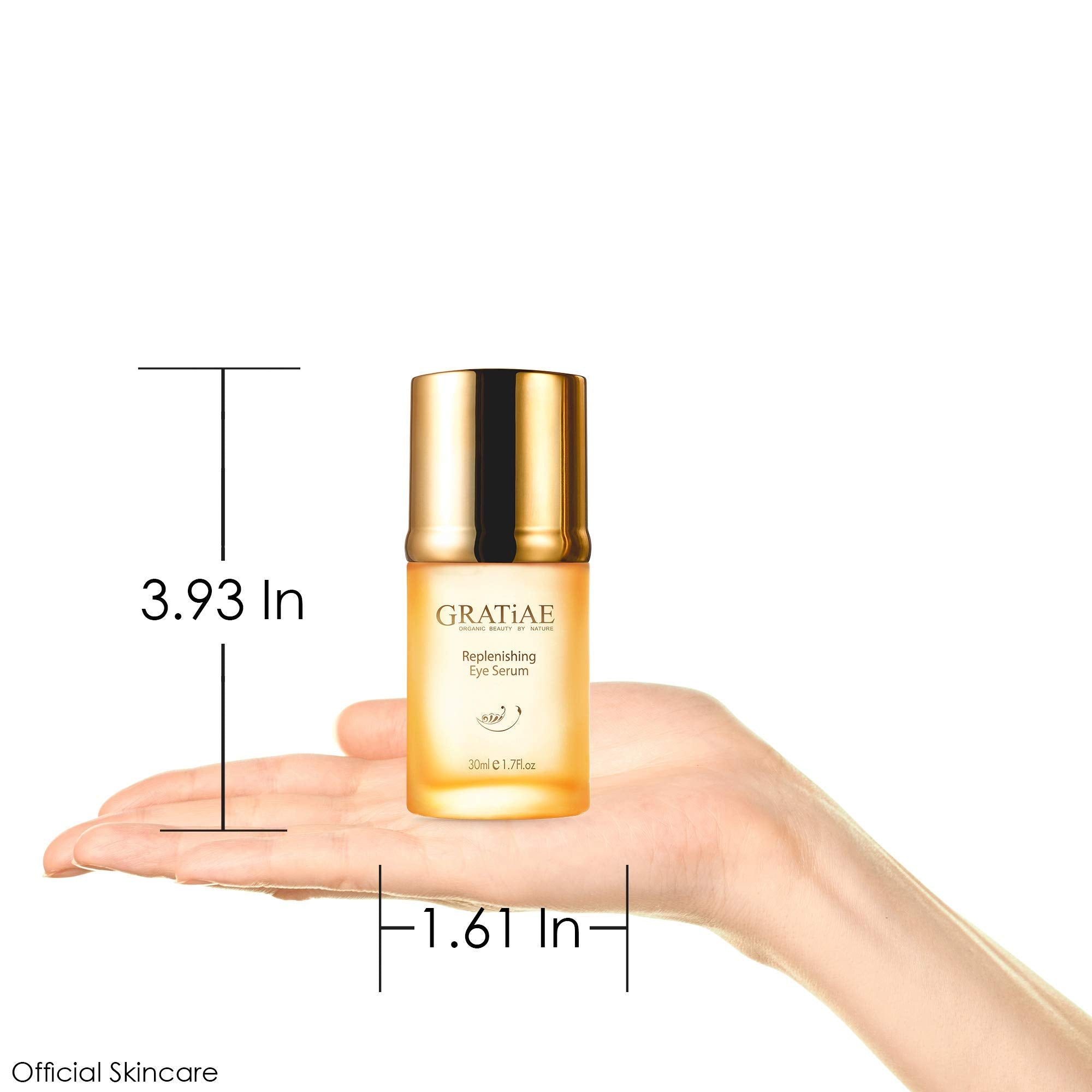 Gratiae Organics Replenishing Eye Serum, 1.02 Ounce