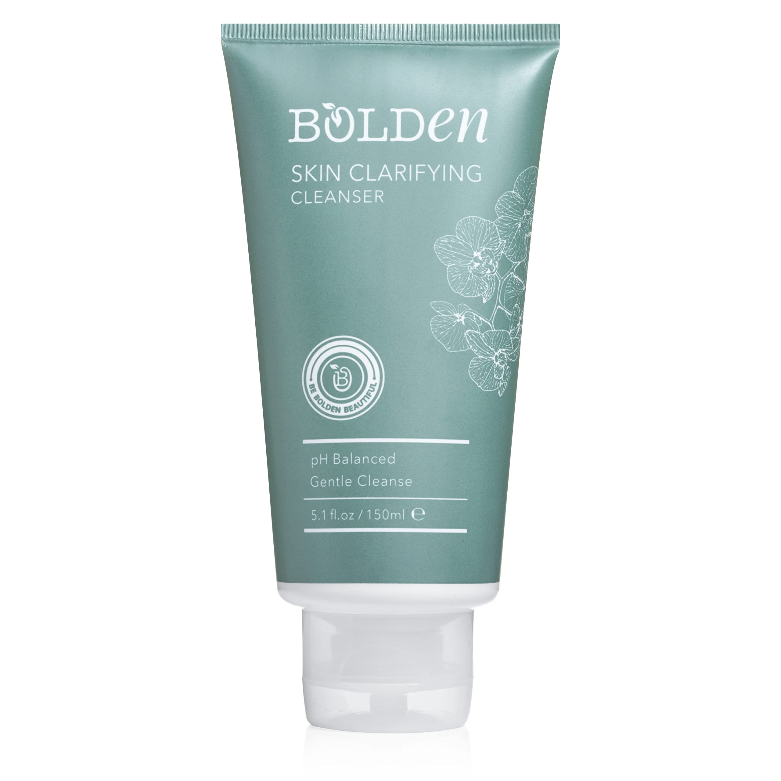 BOLDEN Skin Clarifying Cleanser | pH-balanced Foaming Gel Cleanser | Sulfate-free Cleanser for Oily and Blemish-prone Skin | 5.1