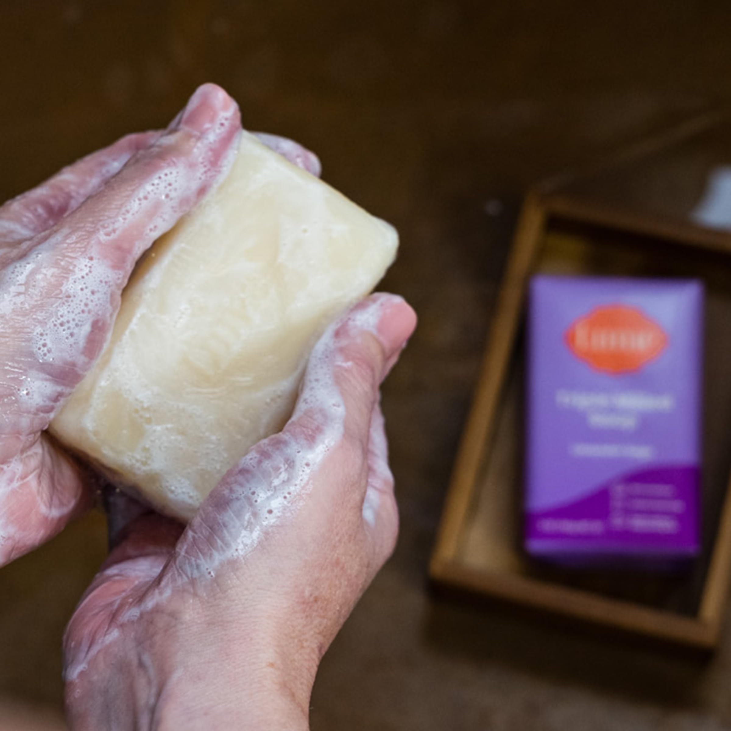 Lume Triple Milled Soap - Rich Moisture & Gentle Cleansing - Paraben Free, Phthalate Free, Skin Safe - 5 Ounce (Pack Of 4) (Lave