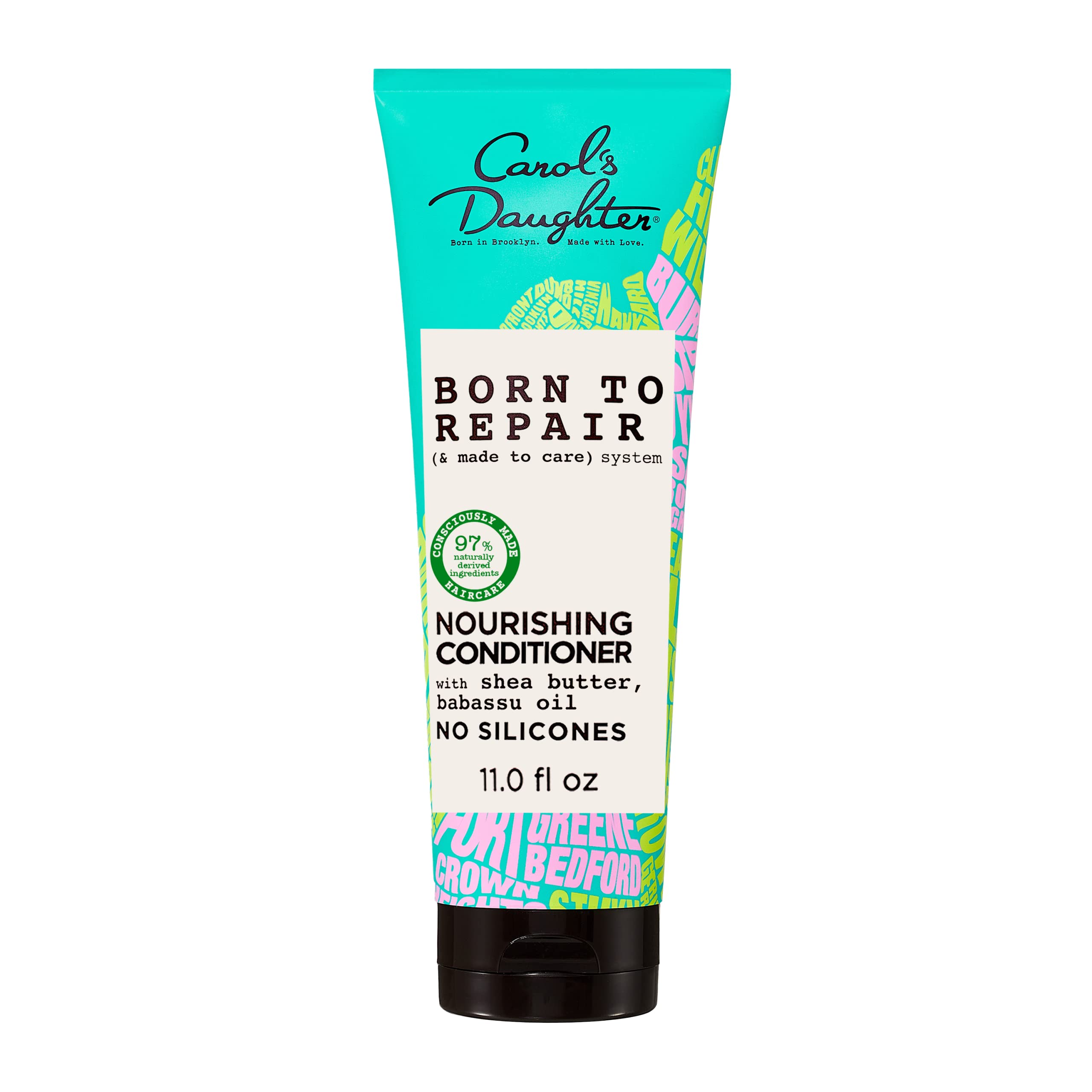 Carol'S Daughter Born To Repair Nourishing Conditioner, Sulfate-Free Hair Care For Curly Hair With Shea Butter, 11 Fl Oz