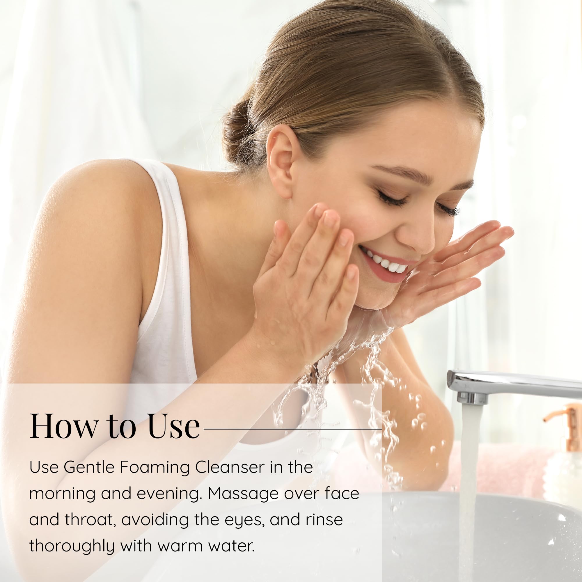 Aloette Gentle Foaming Facial Cleanser - Moisturizing Face Wash For Women & Men - Facewash Skin Cleanser Rejuvenates & Replenish