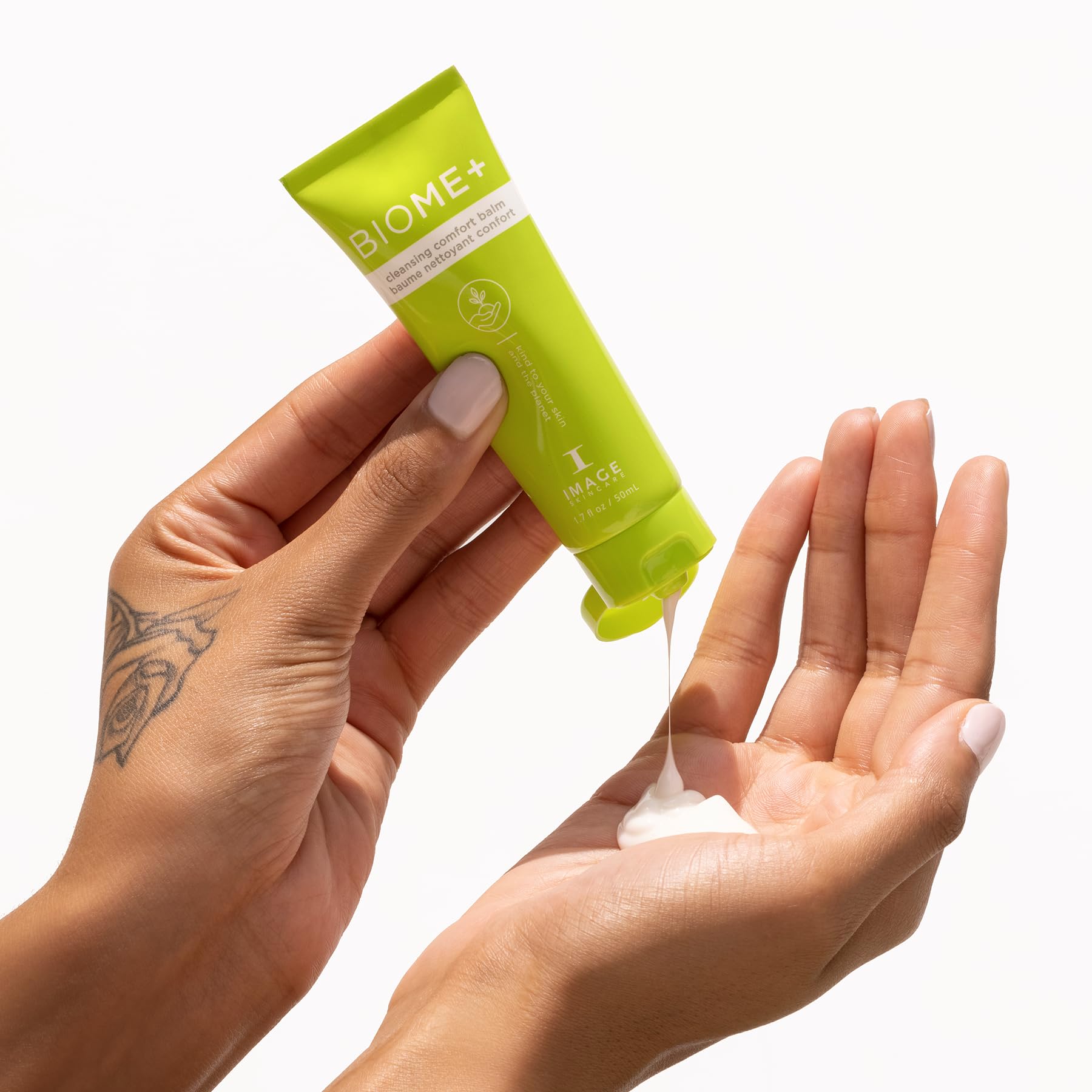 IMAGE Skincare BIOME+ Cleansing Comfort Balm, Microbiome Friendly Gentle Cleanser, Reduces Moisture Loss, 1.7 fl oz