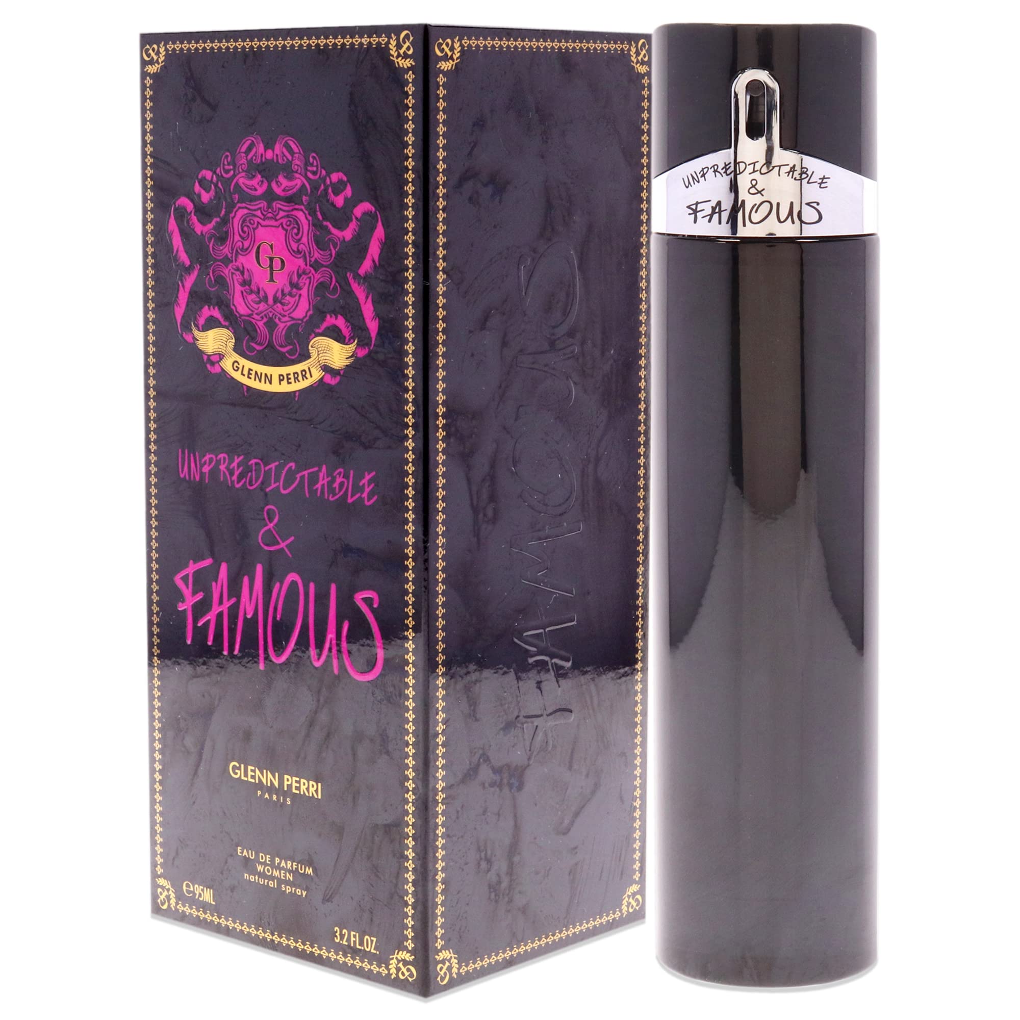 Glenn Perri Unpredictable And Famous Women Edp Spray 3.2 Oz