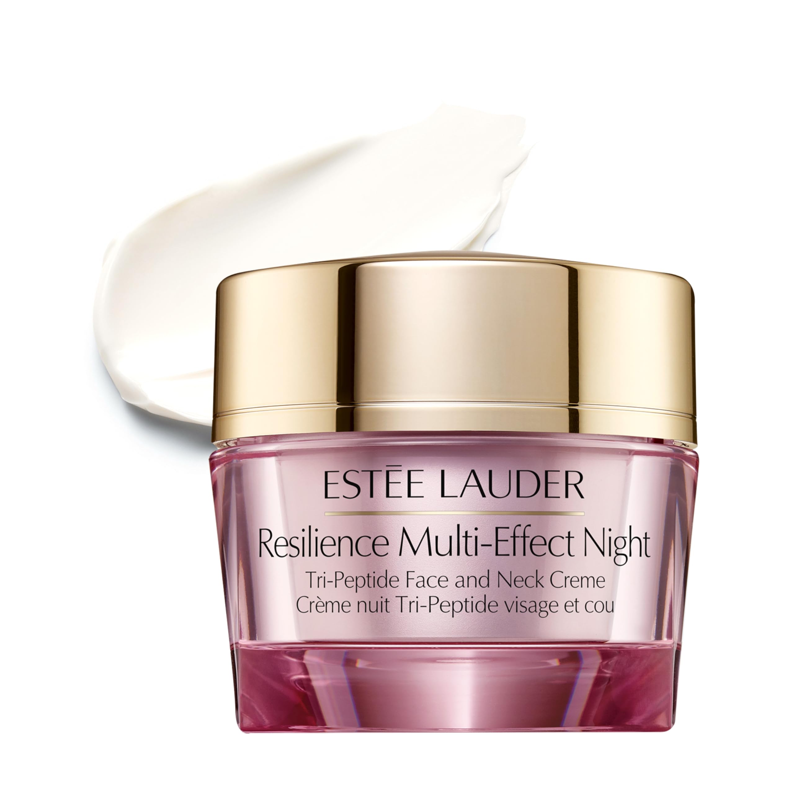 Est?e Lauder Resilience Multi-Effect Night Tri-Peptide Face and Neck Cream Moisturizer | Plumping & Anti-Aging, 1.7 Ounce