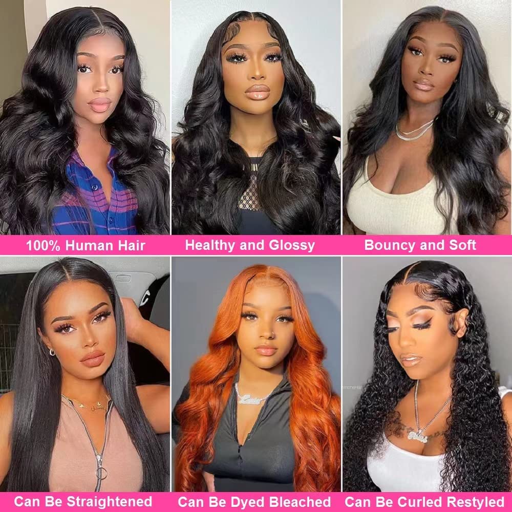 10A Brazilian Body Wave Bundles 18 20 22 Inch Human Hair Bundles 100% Unprocessed Virgin Hair Body Wave 3 Bundles Human Hair Wea