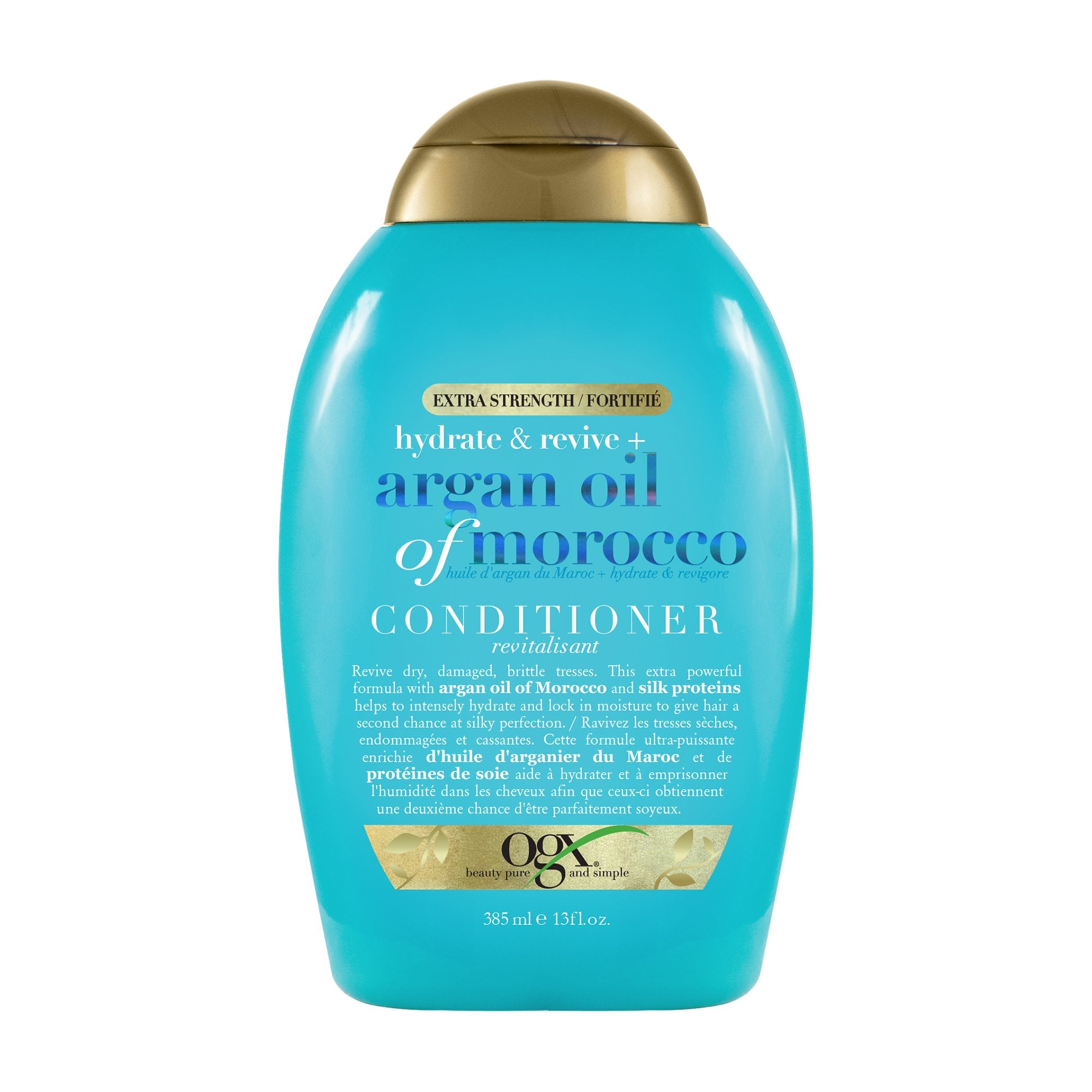 Ogx Extra Strength Hydrate & Revive + Argan Oil Of Morocco Conditioner | Dry, Damaged Hair, ColdPressed Argan Oil To Moisturize