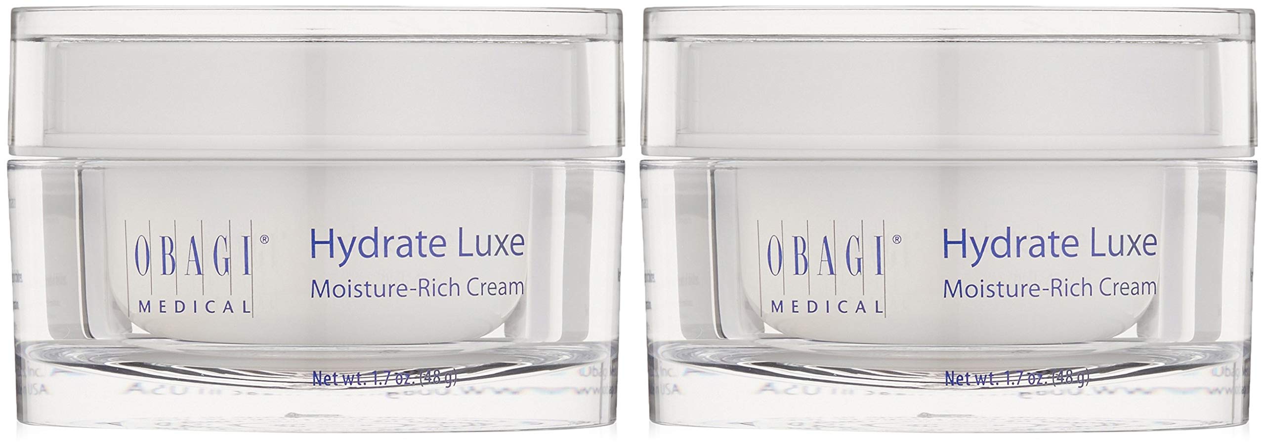 Obagi Hydrate Luxe Moisture-Rich cream, 17 oz Pack of 1 - Hydrating Face Lotion with Shea Butter - Ultra-Rich Moisturization Nig