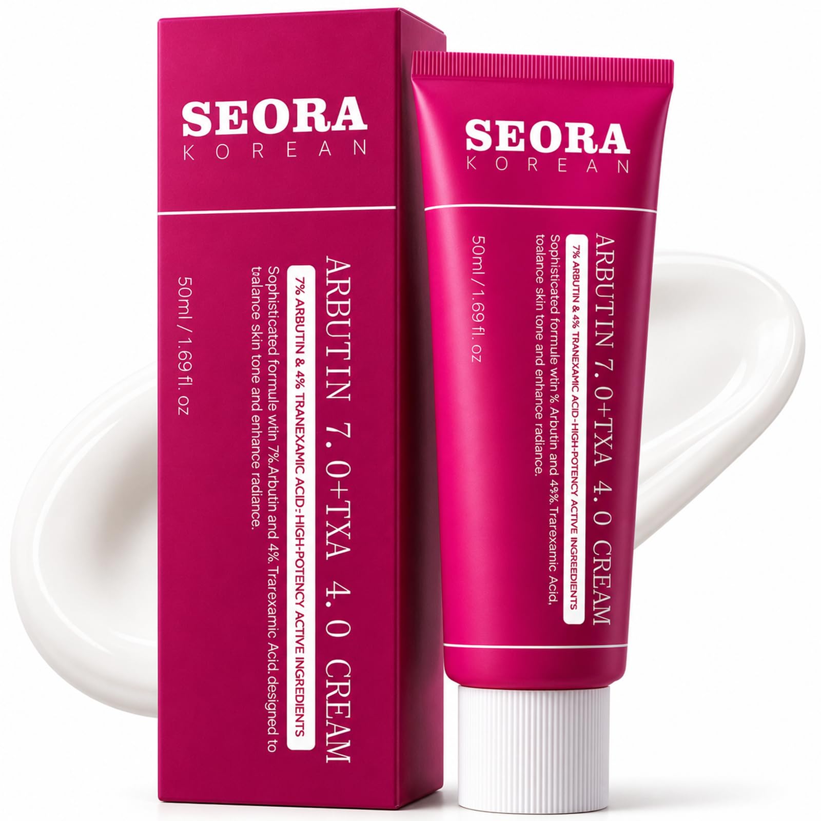 GOUGEX Seora Korean Brightening Cream for Face & Body, Arbutin & Niacinamide Facial Cream, Seora Arbutin Cream for Dark Spots Ap