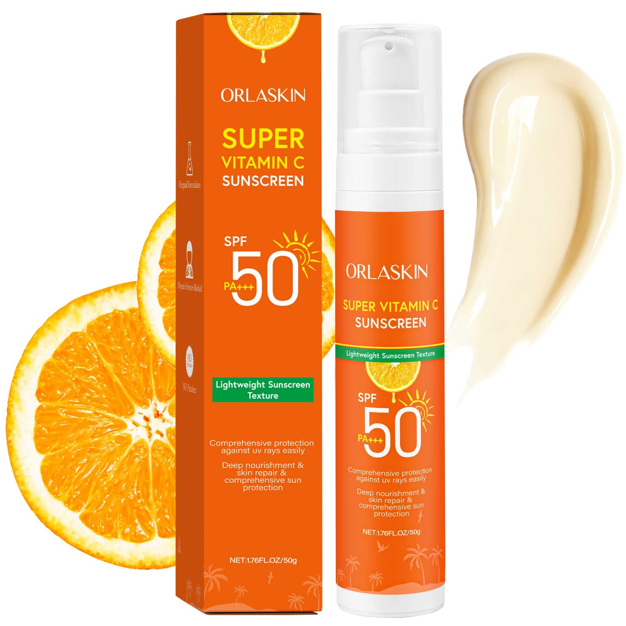 ORLASKIN Hawaiian Tropic Sunscreen SPF 50Waterproof Body & Face Sunscreen