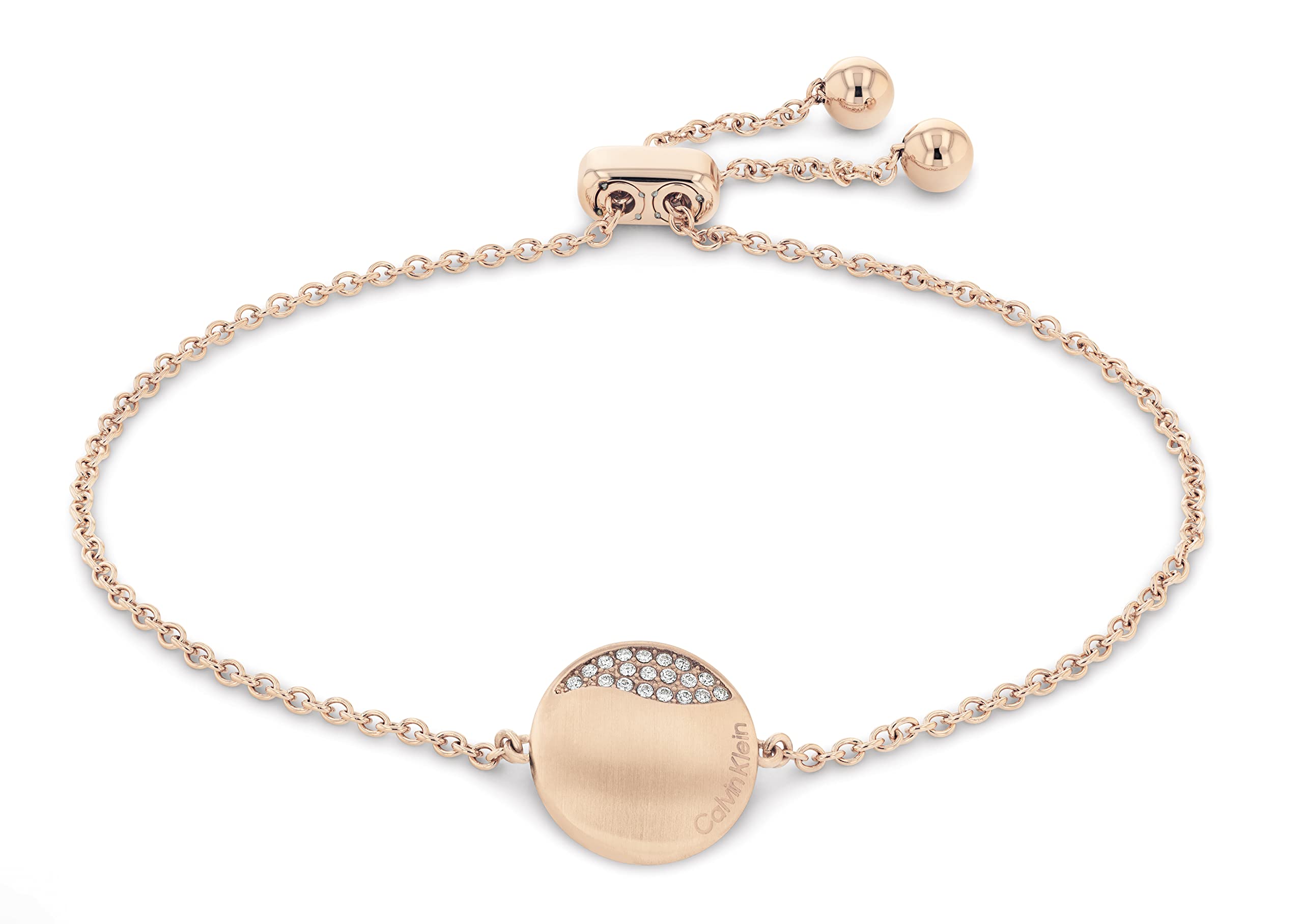 Calvin Klein Jewelry Womens Chain Bracelet, Color: Carnation (Model: 35000136)