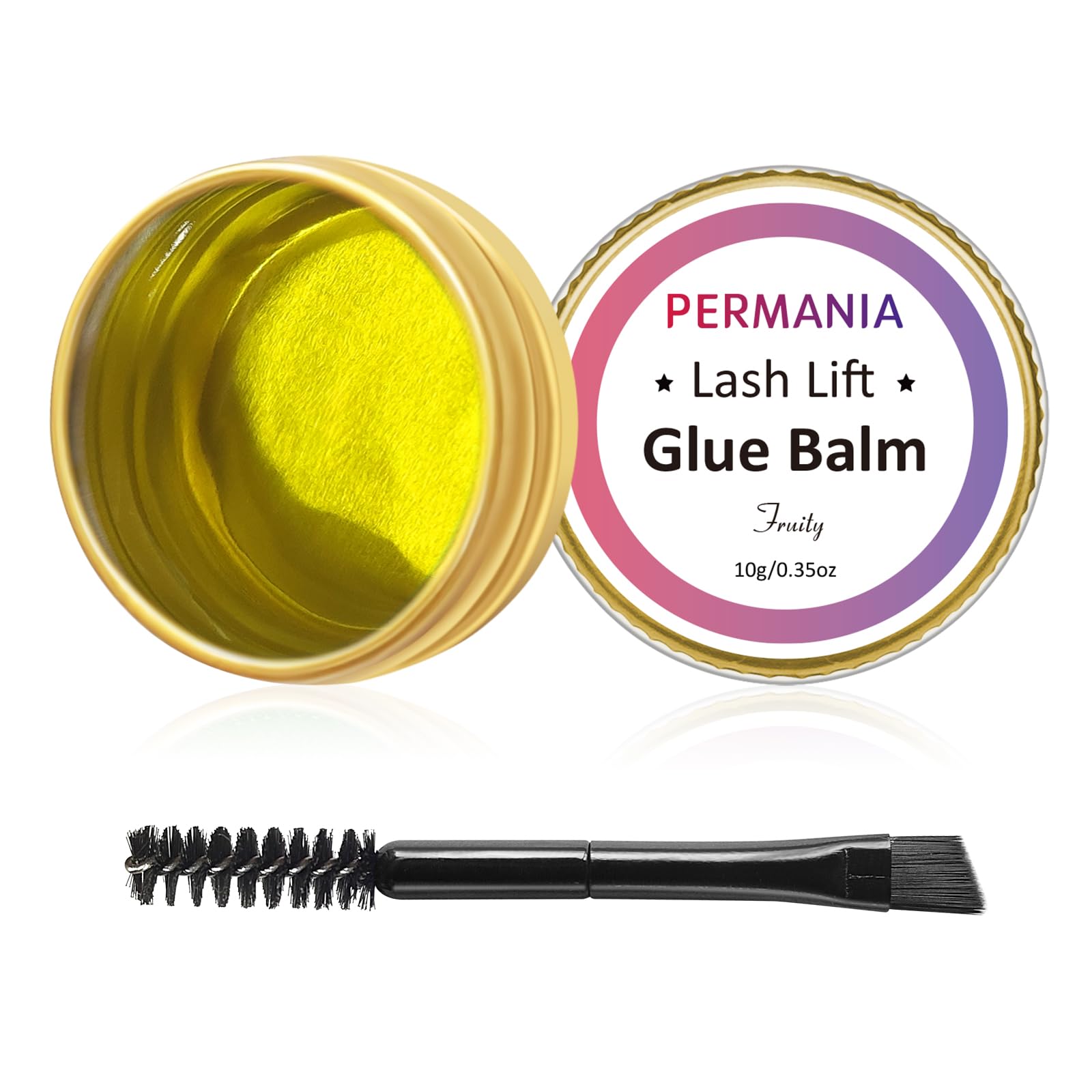 Permania Lash Lift Glue, Eyelash Lifting Adhesives Strong Hold And Perfectly Shaped Eyebrows For Brow Lamination Kit, Lash Lift